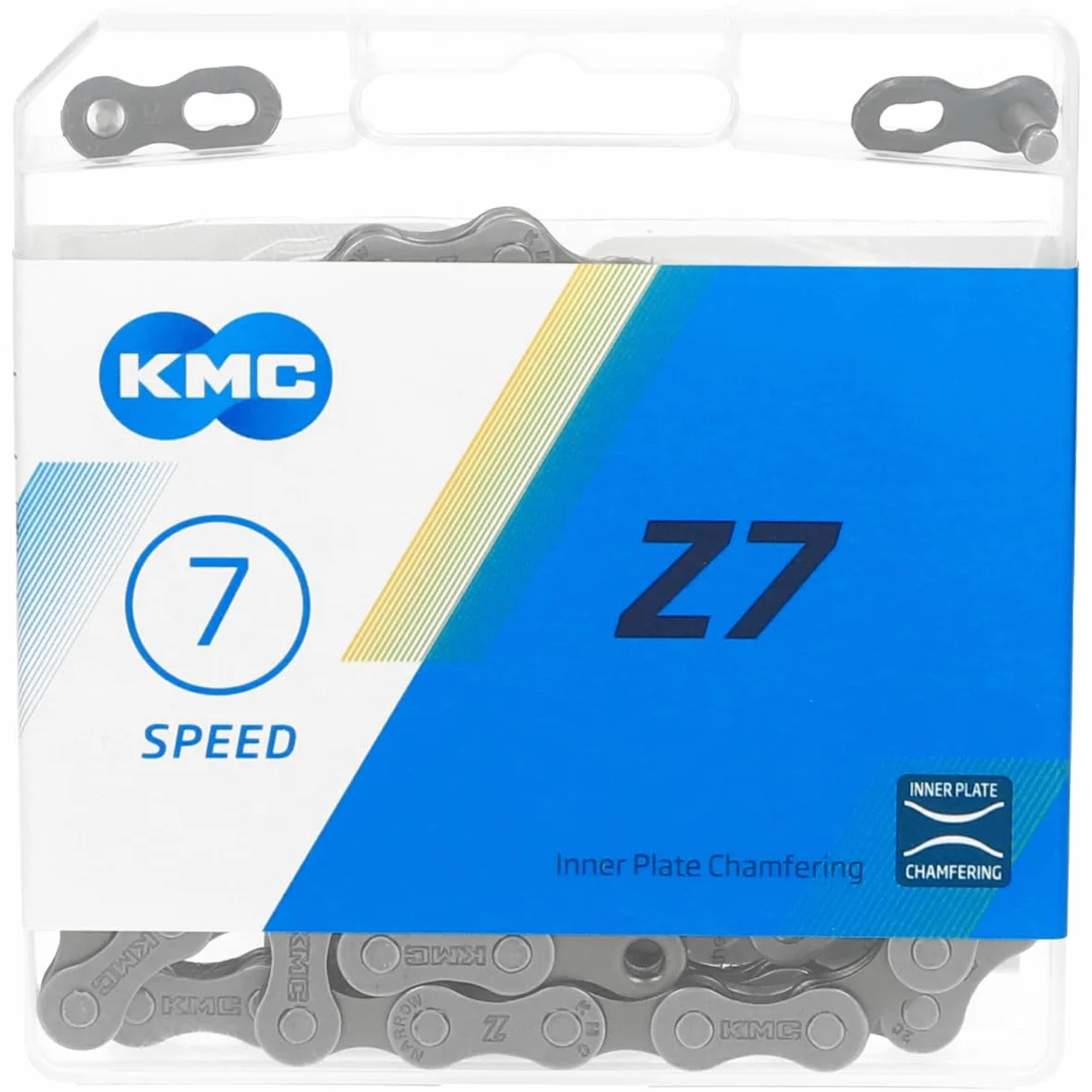 Kmc Cadena 6-7 Vel Z7 BZ07GB114 Łańcuch, Szary/Brązowy, 10,7 x 10 x 1,85 cm
