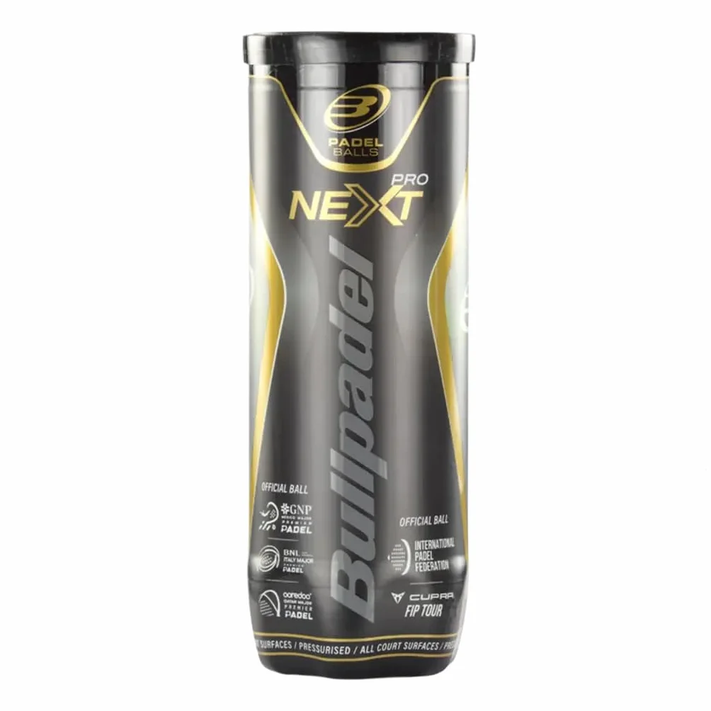 Bullpadel Kulki Bote BP FIP Next Pro Piłka, Dorośli Unisex, Wielobarwny (Wielobarwny), Jeden Rozmiar