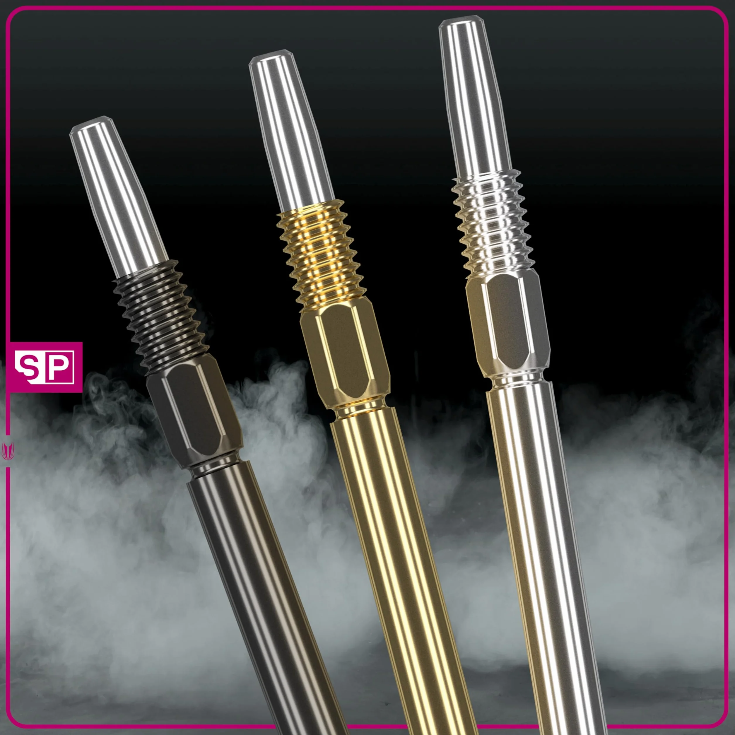 Target Darts Swiss Points, Końcówki do rzutek Diamond Pro Swiss Point (zestaw 3 końcówek), profesjonalne akcesoria do rzutek