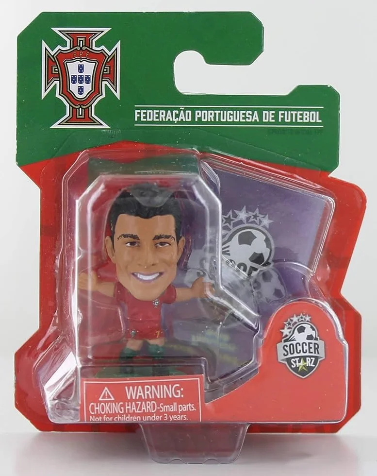 SoccerStarz Portugalia Cristiano Ronaldo zestaw domowy/figurki, 5 cm, SOC1264