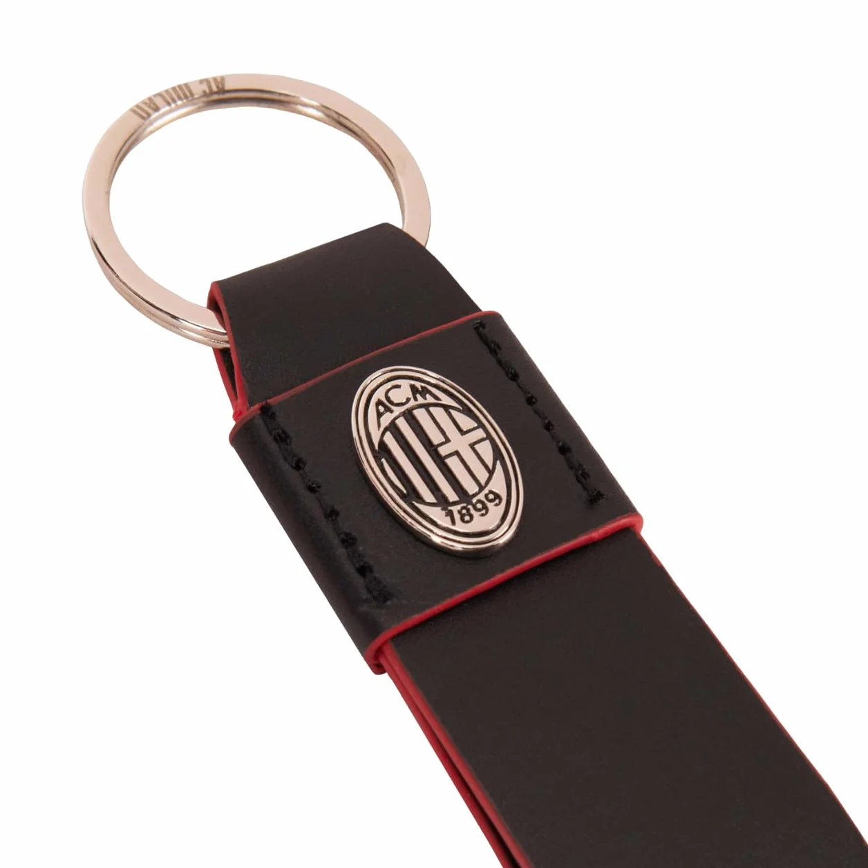 A.C. Milan Brelok do kluczy ze srebrnym logo, oficjalne logo, pomysł na prezent, oficjalny produkt
