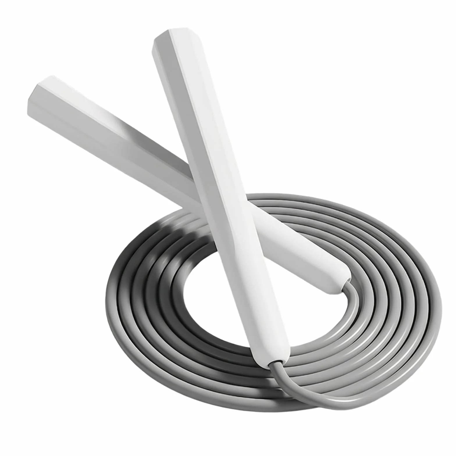 Skakanka regulowana, 3 m x 5 mm PVC skakanka z antypoślizgowymi uchwytami, skakanka dla kobiet, mężczyzn i dzieci podczas treningu bokserskiego, odchudzania, crossfitu, ćwiczeń fitness