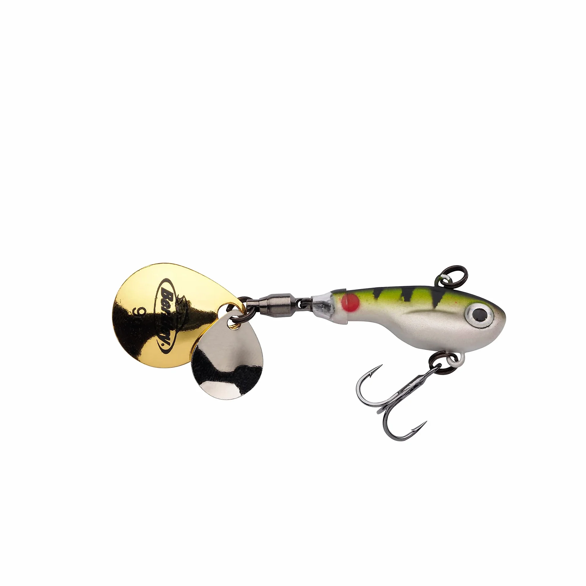 Berkley Pulse spintail jig wobler z kołowrotkiem i Berkley Fusion Drilling – szeroki rzut przynętą do okonia, pstrąga, szczupaka