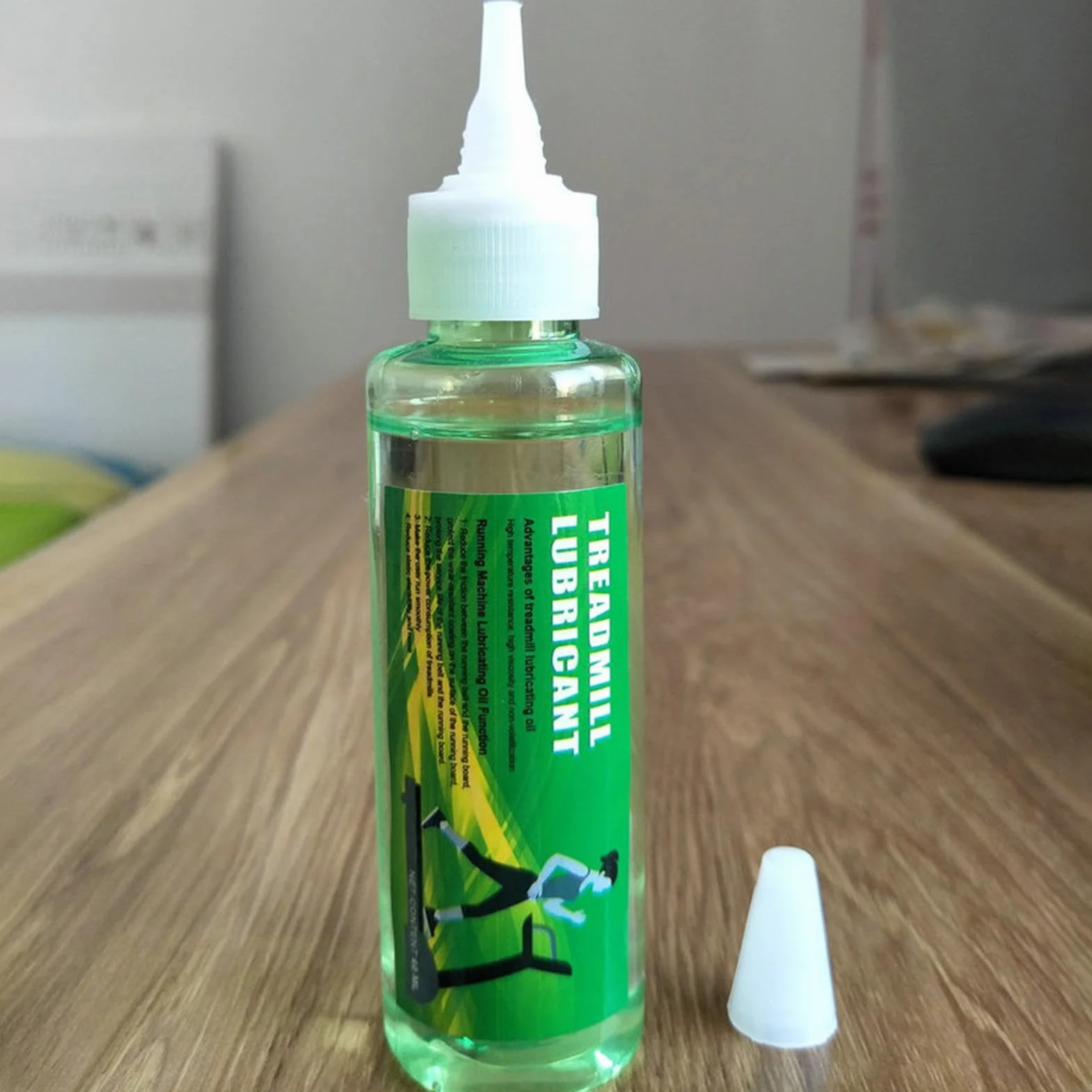 Smar do bie?ni do paska | 60 ml akcesoria do bie?ni z olejem silikonowym 60 ml - bezwonny odporny temperatur? i stabilny smar, redukcja ha?asu dla wi?kszo?ci bie?ni