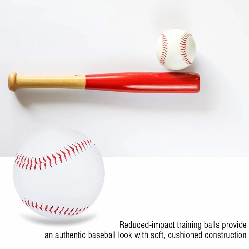 bejsbolówka skóry bydlęcej, wytrzymała, miękka wyściółka baseballowa, łatwy chwyt do treningu studenckiego dla początkujących,Artykuły do baseballu, softballu i hokeja