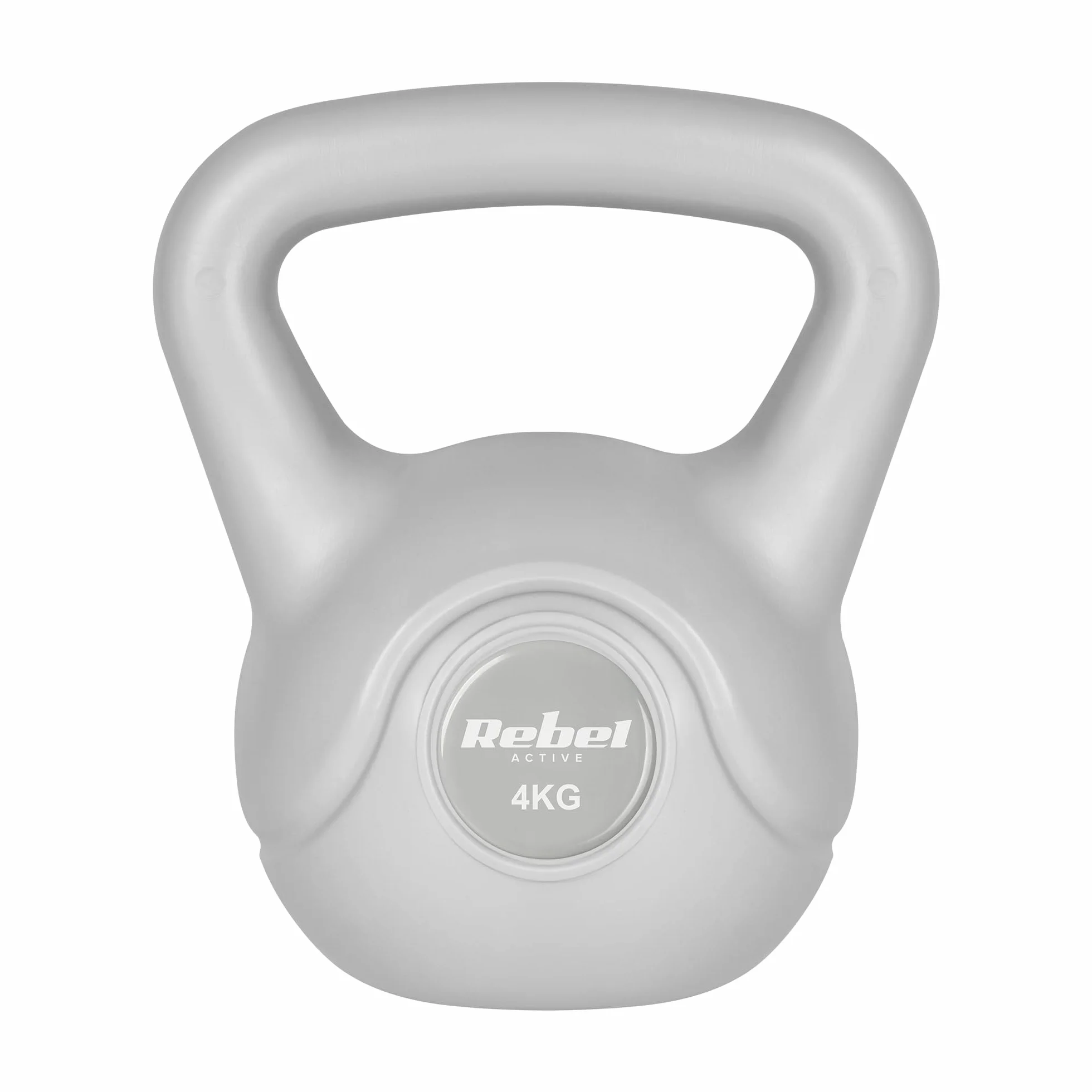 Rebel Electro Kettlebell Bitumiczny 4kg RBA-2322G-04 Szary