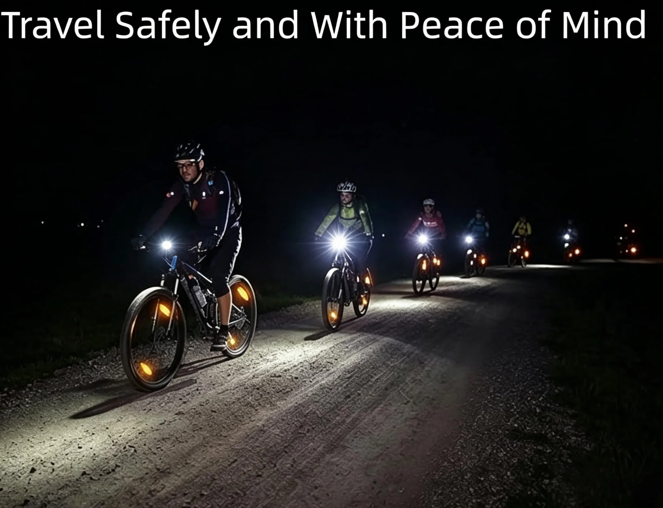 Kocie oko, odblaski rowerowe + 30 odblasków ostrzegawczych, przednie i tylne, pas ostrzegawczy do MTB, rowerów elektrycznych, wyścigowych, motocykli, wózków dziecięcych, kasków rowerowych