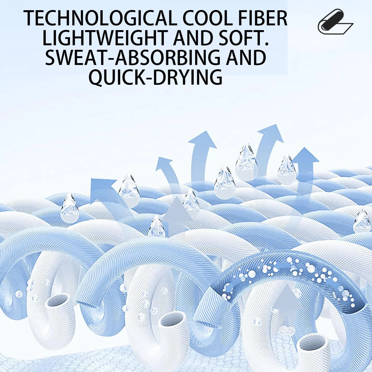 Cooling Towels, Breathable Travel Towel with Mesh Bag, Absorbent Neck Cloth, Portable Home Gym Accessories for Men and Women, Outdoor and Fitness Use 27.89 Inch