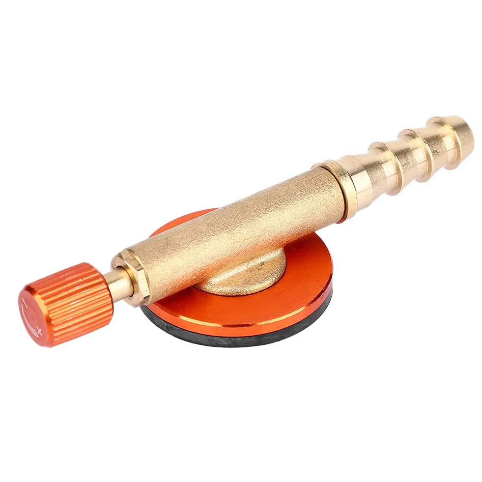 Adapter do napełniania gazem, mosiężny adapter do kuchenki bezpieczeństwa, zewnętrzny zawór przełączający na kemping