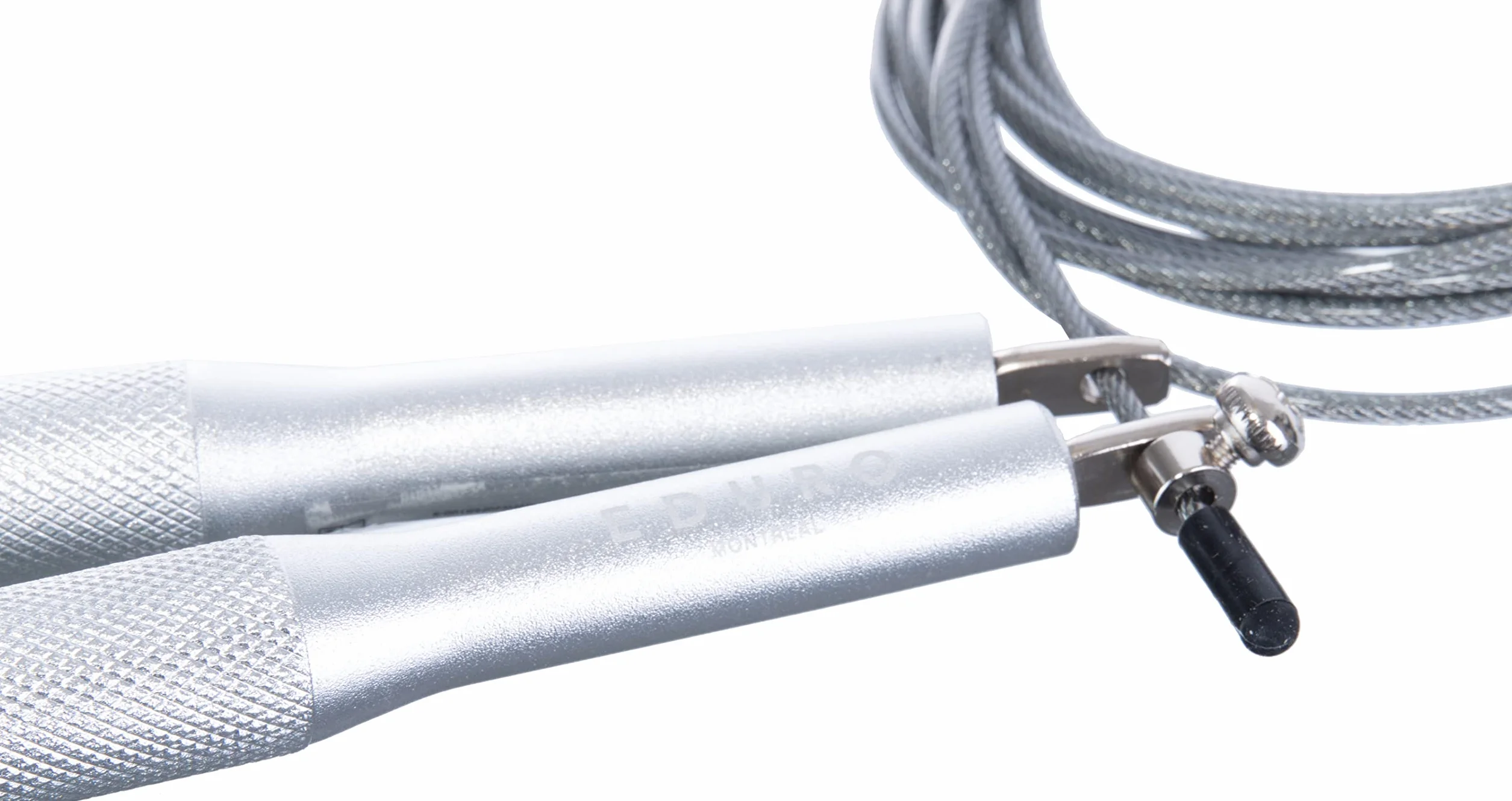 Skakanka fitness ze stali 3 m regulowana z przegubem kulowym 360° Speed Rope