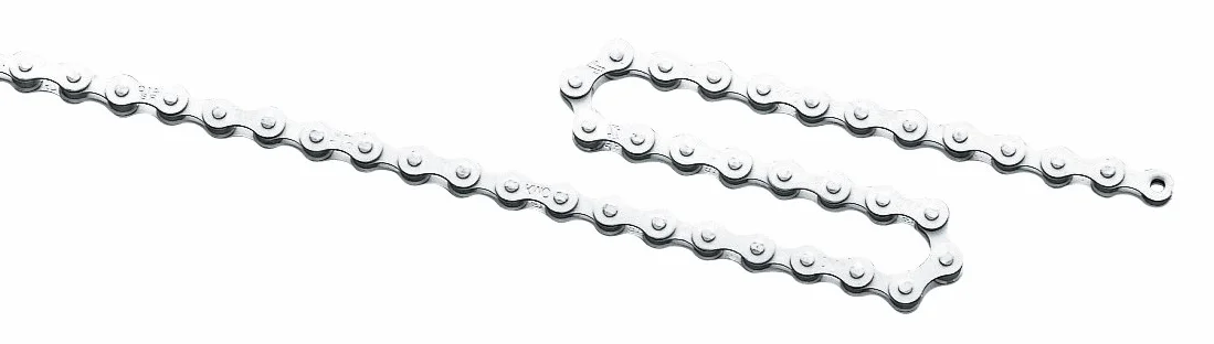 Shimano Uniseks CNNX10114 Łańcuch Rowerowy, Srebrny, 1/8 cala