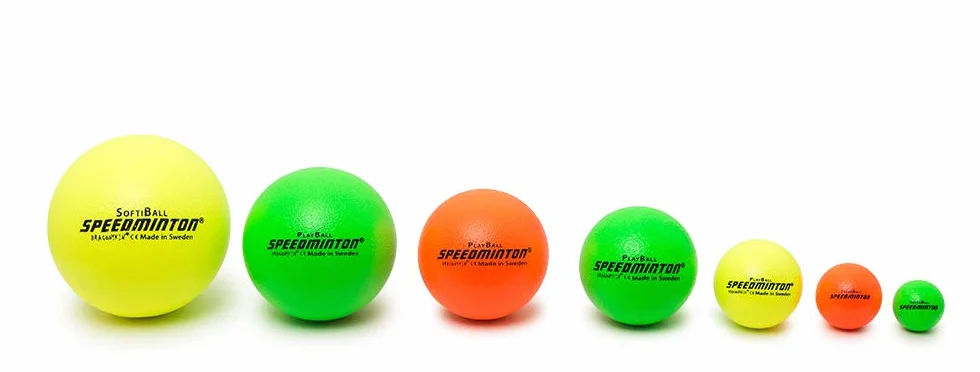 Speedminton® Superball, zestaw 3 szt., śr. 7 cm
