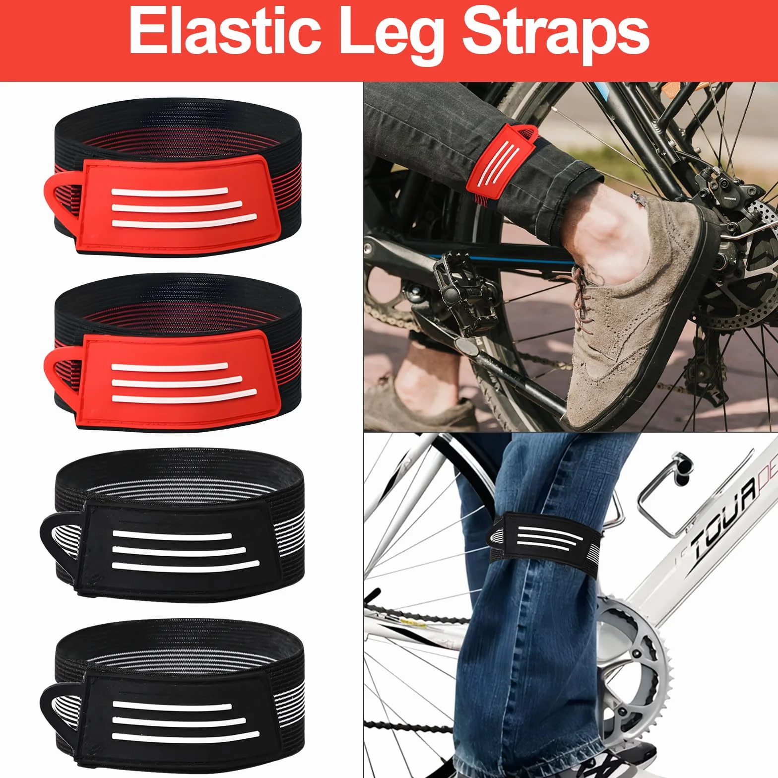 Buty i cleaty Shimano z paskami na nogi, kompatybilne z SPD Shimano