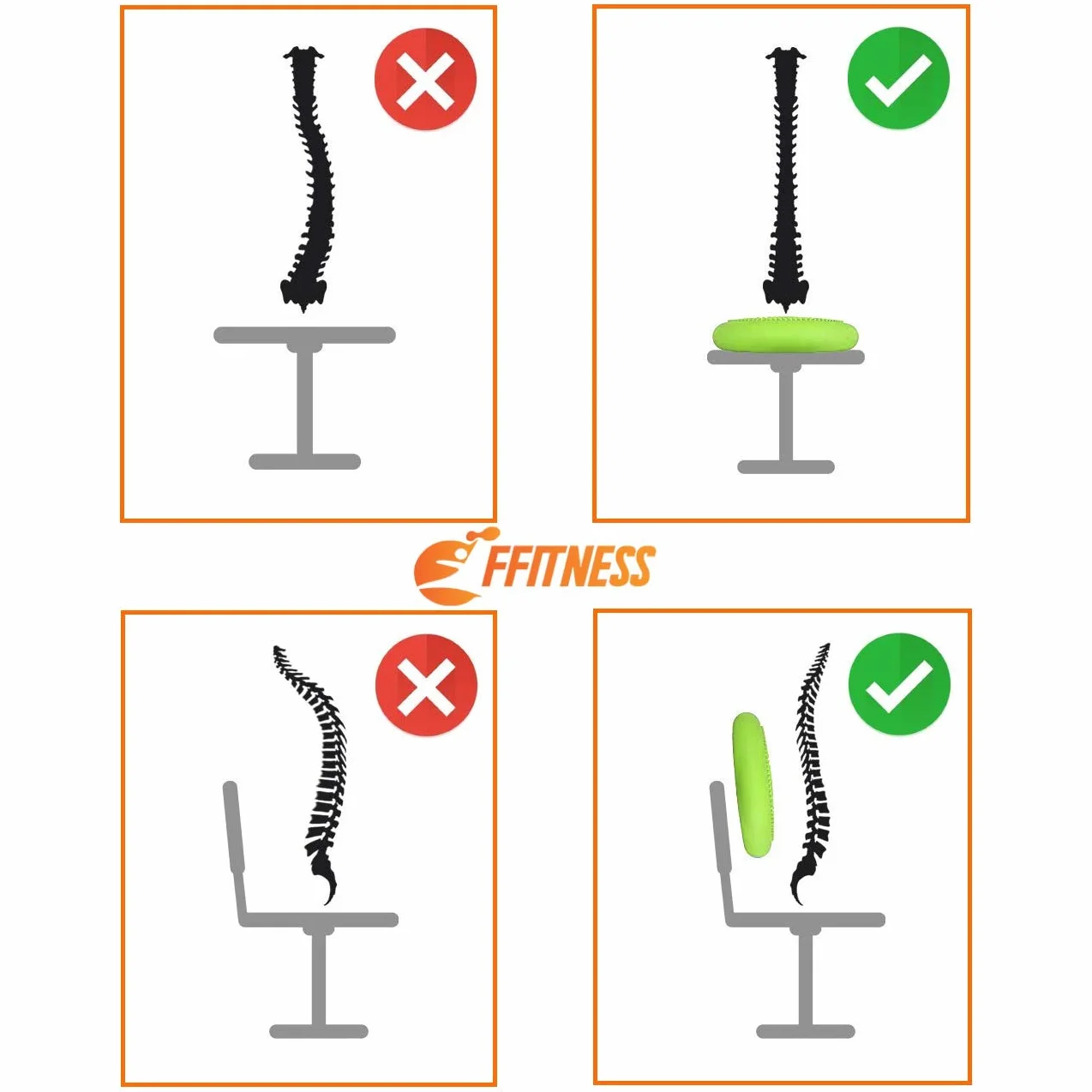 Poduszka Proprioceptywna | Home Fitness Akcesoria do ćwiczeń dla równowagi, stabilności, propriocepcji | Dysk do równowagi gimnastycznej