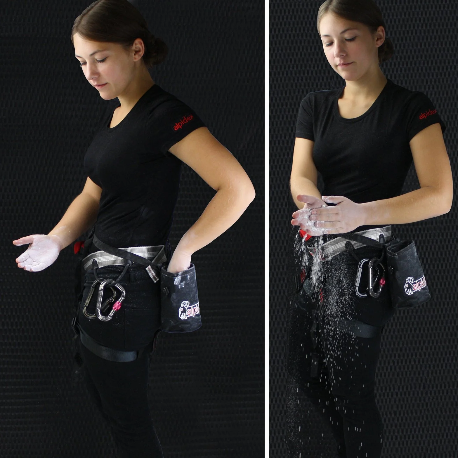 ALPIDEX Chalk Powder Magnezja W Proszku Kreda W Proszku Bouldering Fitness Gimnastyka