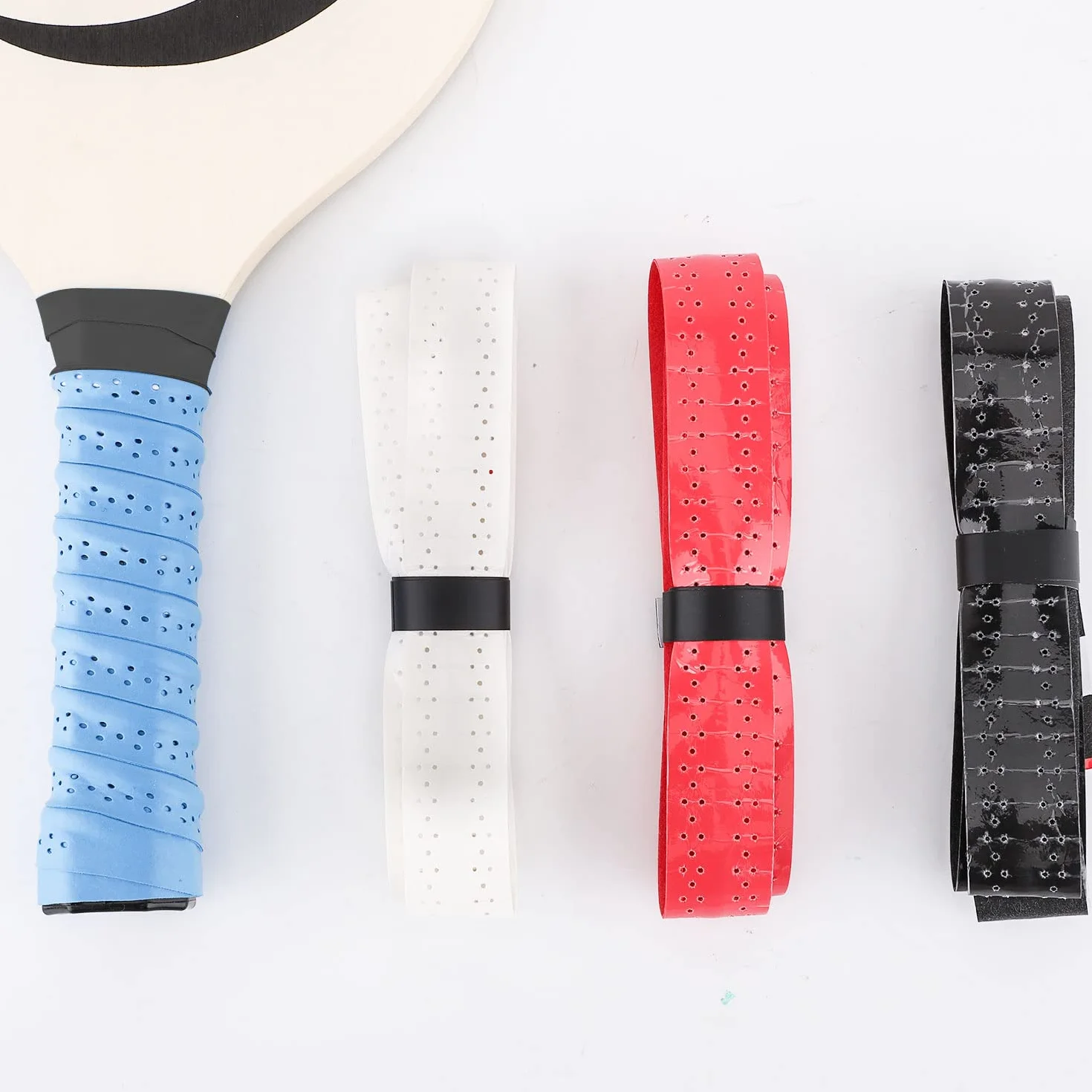 4 Szt., Pickleball Paddle Grip Tape, Pickleball Racket Tape Pickle Ball Grip Tape Odprowadzanie Wilgoci Wygodna Wymienna Tasma Grip Owijka Uchwytu do Pickle Ball Paddle