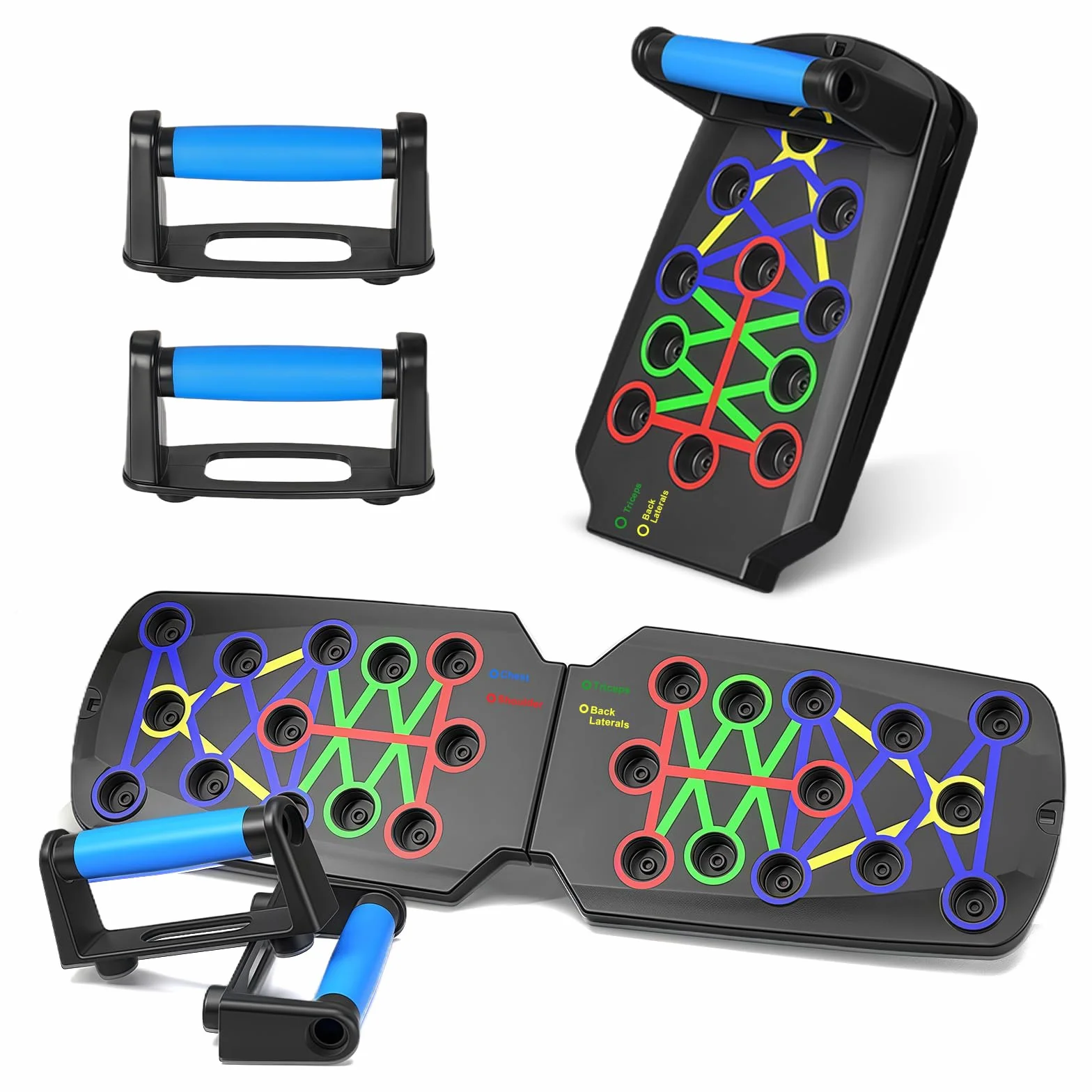 Flintronic Deska push-up 28 w 1 dla mężczyzn i kobiet