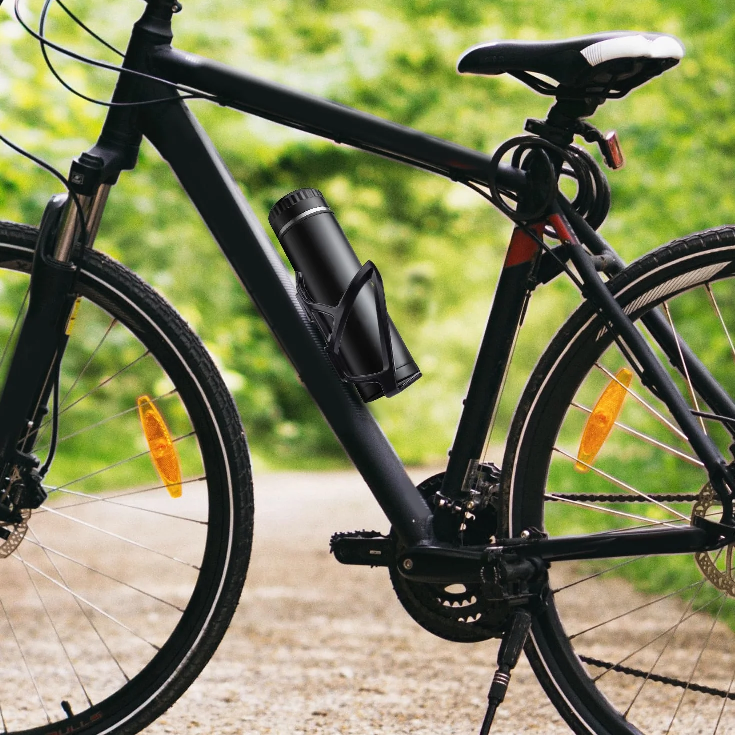 Adapter do Koszyka na bidon rowerowy, podstawa montazowa bidonu B-RAD Stop Aluminium Regulowany Alternatywne Polozenie Mocowania Butelki do Górskiego Roweru Szosowego MTB (3 Gniazda)