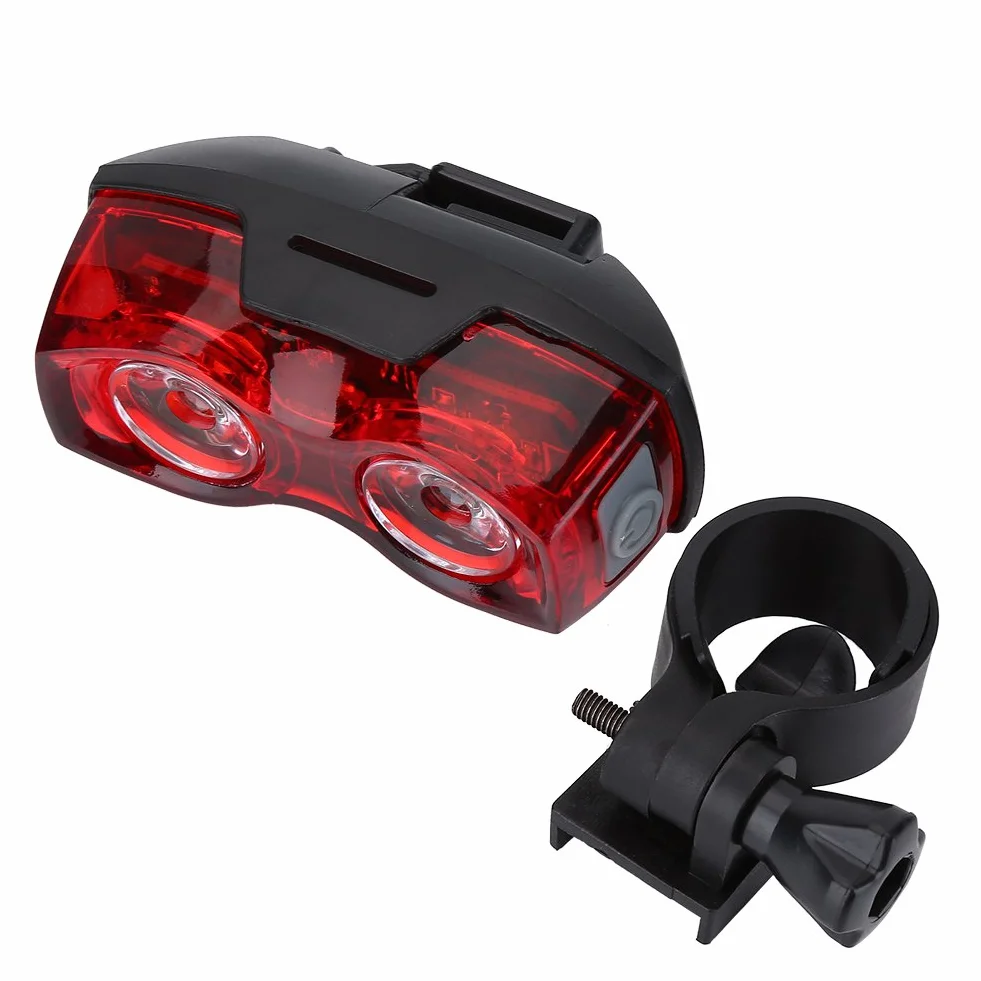 Tylne światło rowerowe Tylne światło rowerowe Zewnętrzna lampa rowerowa LED tylne koło tylne ostrzeżenie o bezpieczeństwie Czerwone światło do górskiego roweru wyścigowego