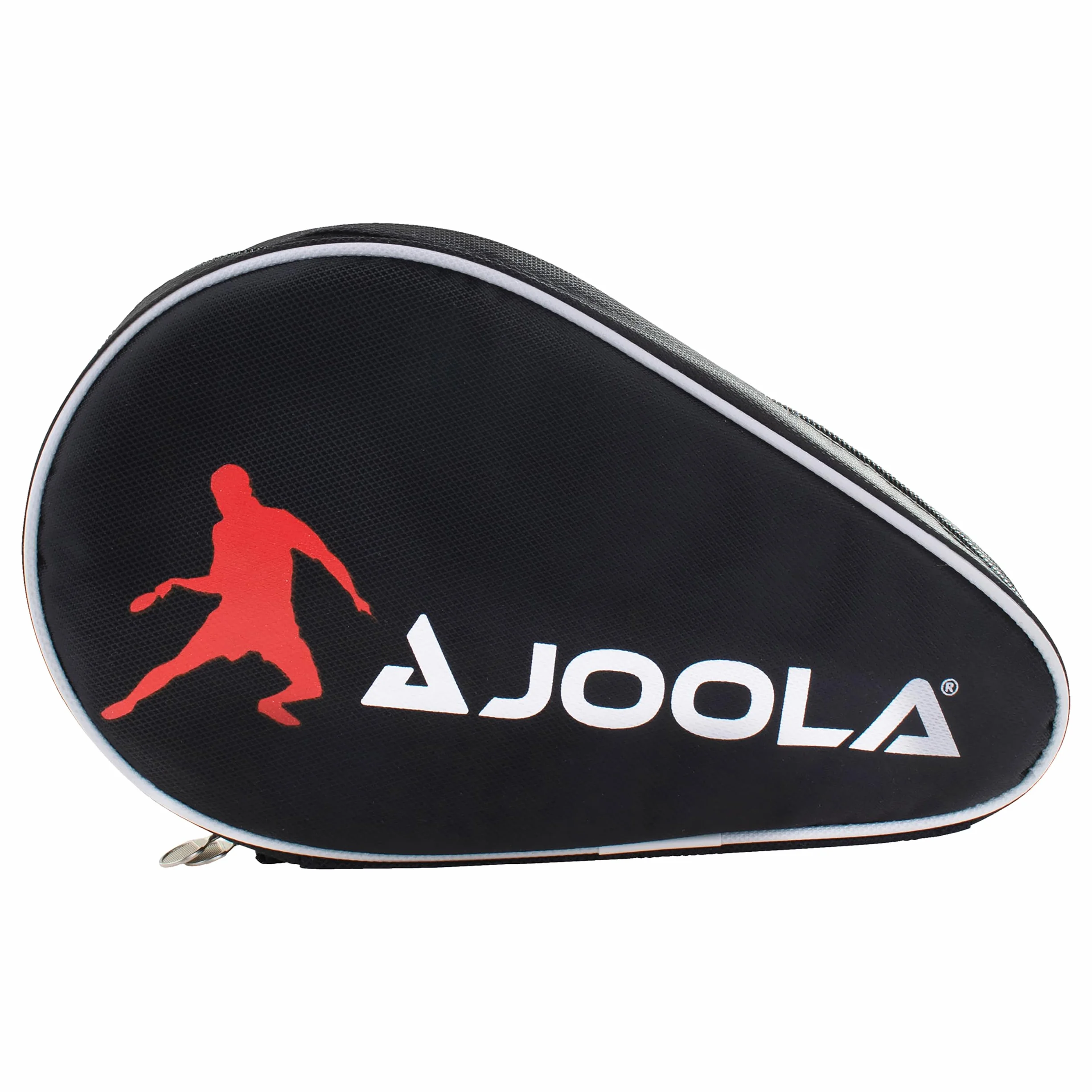 Joola Rakietka Do Tenisa Stołowego Double 80505 Pokrowiec na 2 Rakietki, Czarny/Czerwony, 28 x 17 x 4 CM