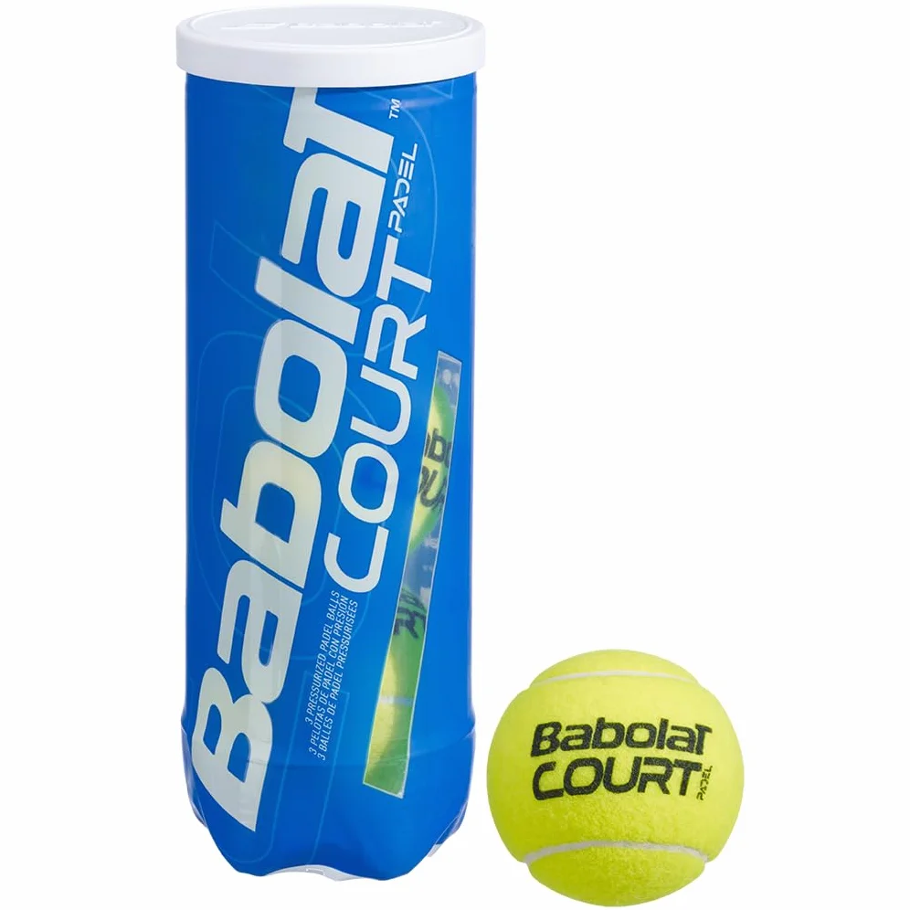 Balony Dunlop krótkie padel (3-Can)