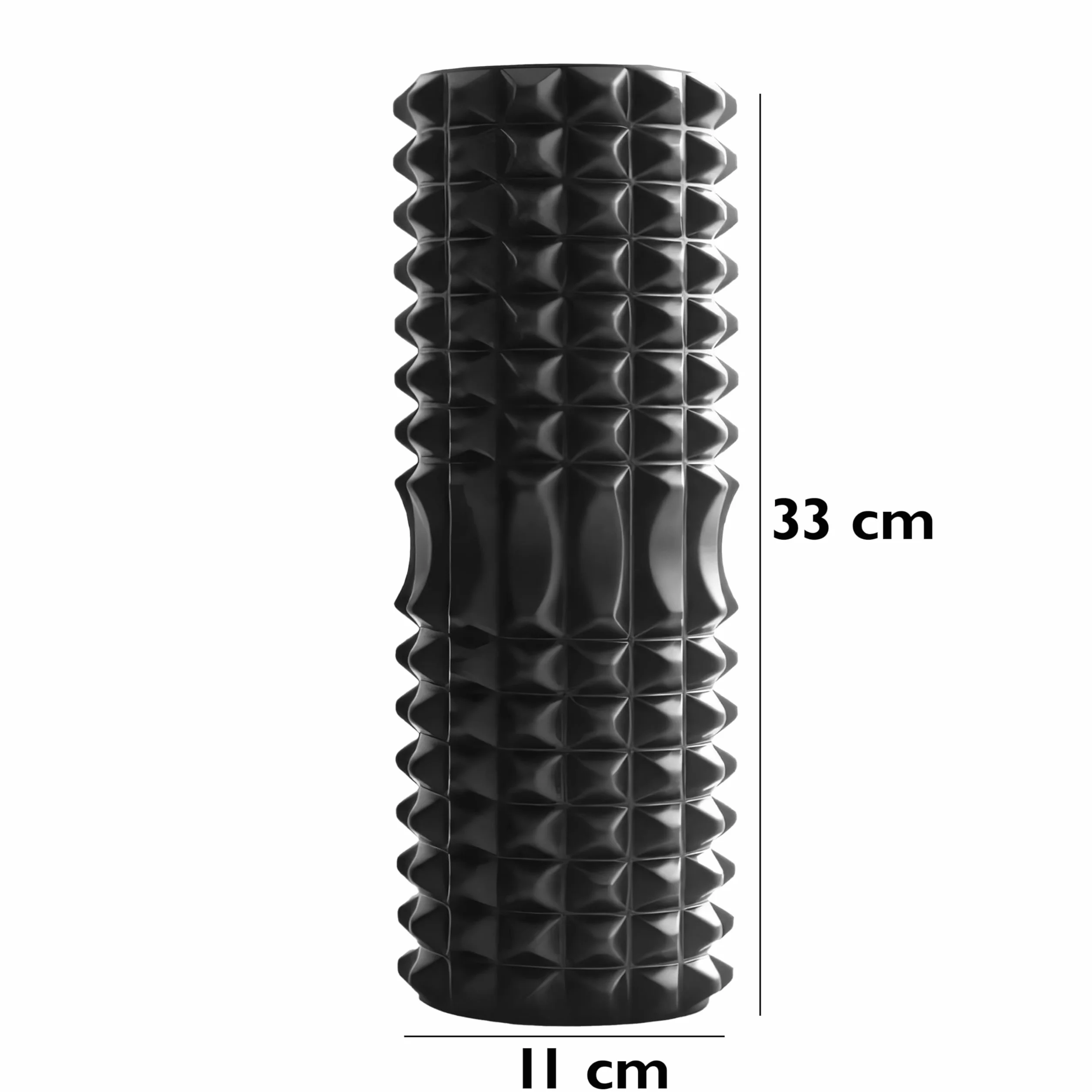 Retoo Rolka do masażu powięzi 45 x 15 cm, średnia twardość, do samodzielnego masażu pleców i nóg