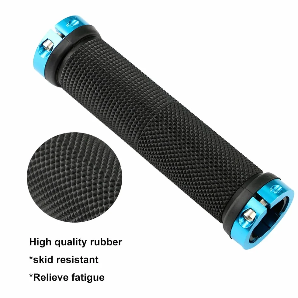 1 para profesjonalnych uchwytów rowerowych, ergonomiczny uchwyt rowerowy, antypoślizgowy gumowy uchwyt na kierownicę roweru, uchwyt MTB BMX, ochraniacz kierownicy roweru