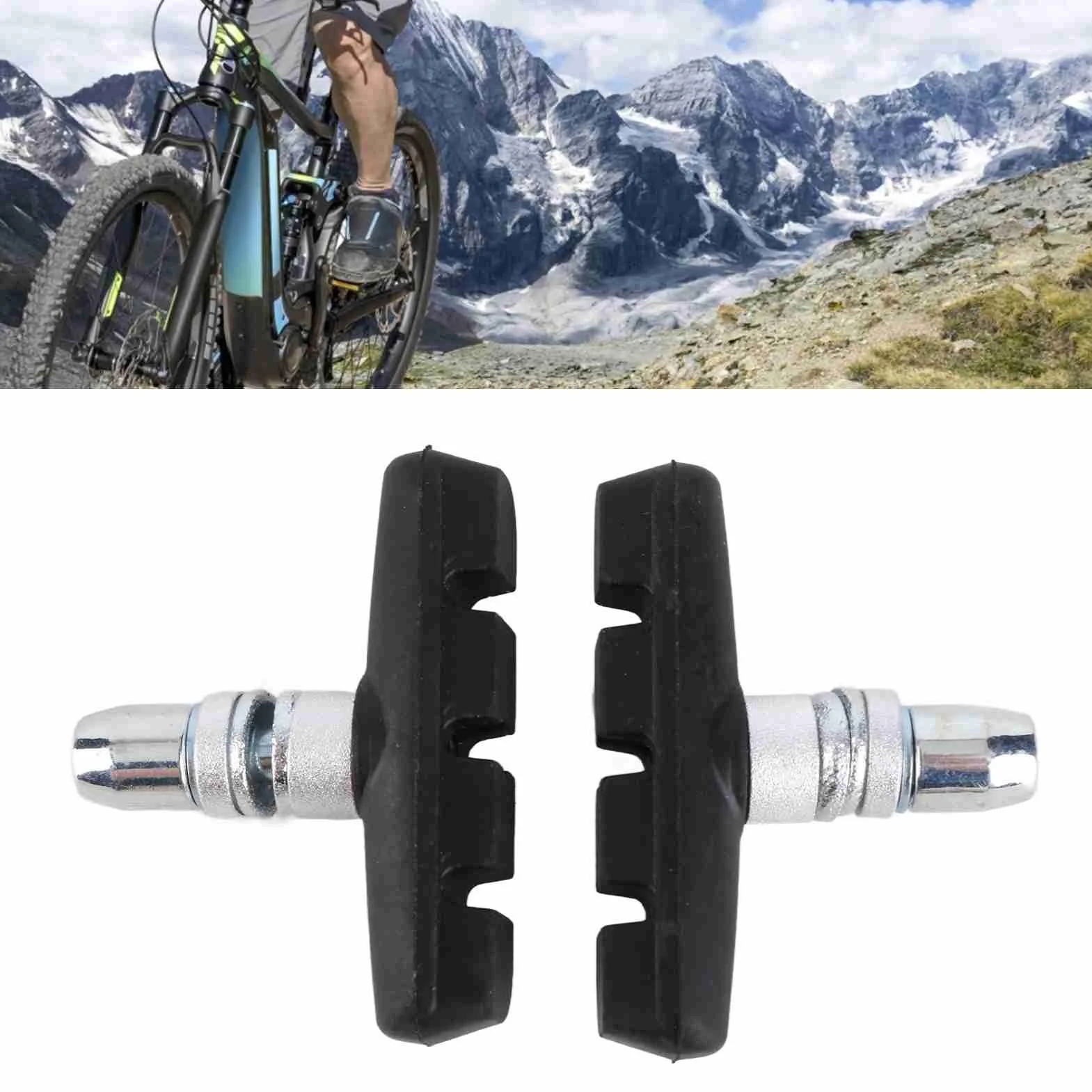 Klocki Hamulcowe V-Brake 55mm Gumowe do Roweru Składanego DAHON 1 Para