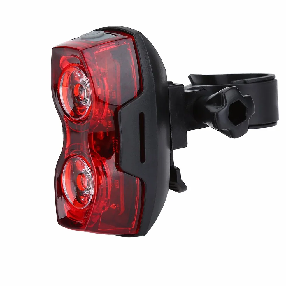 Tylne światło rowerowe Tylne światło rowerowe Zewnętrzna lampa rowerowa LED tylne koło tylne ostrzeżenie o bezpieczeństwie Czerwone światło do górskiego roweru wyścigowego