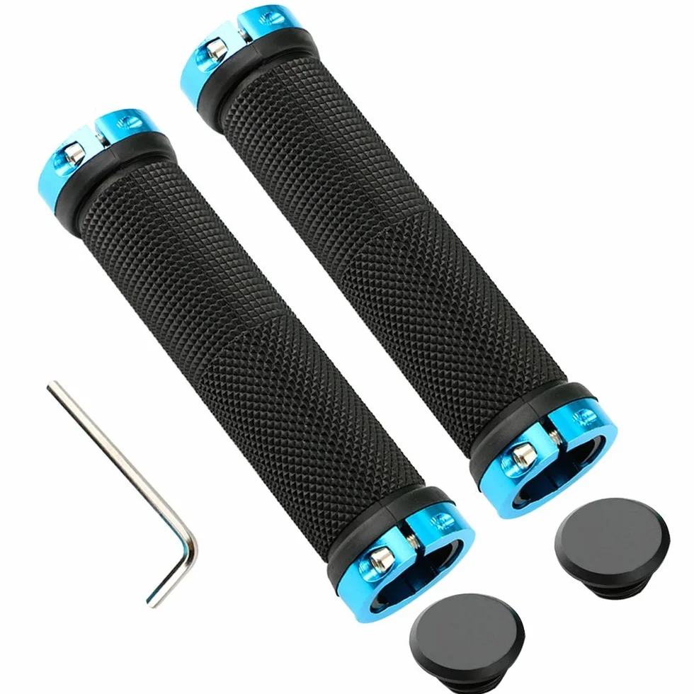 1 para profesjonalnych uchwytów rowerowych, ergonomiczny uchwyt rowerowy, antypoślizgowy gumowy uchwyt na kierownicę roweru, uchwyt MTB BMX, ochraniacz kierownicy roweru