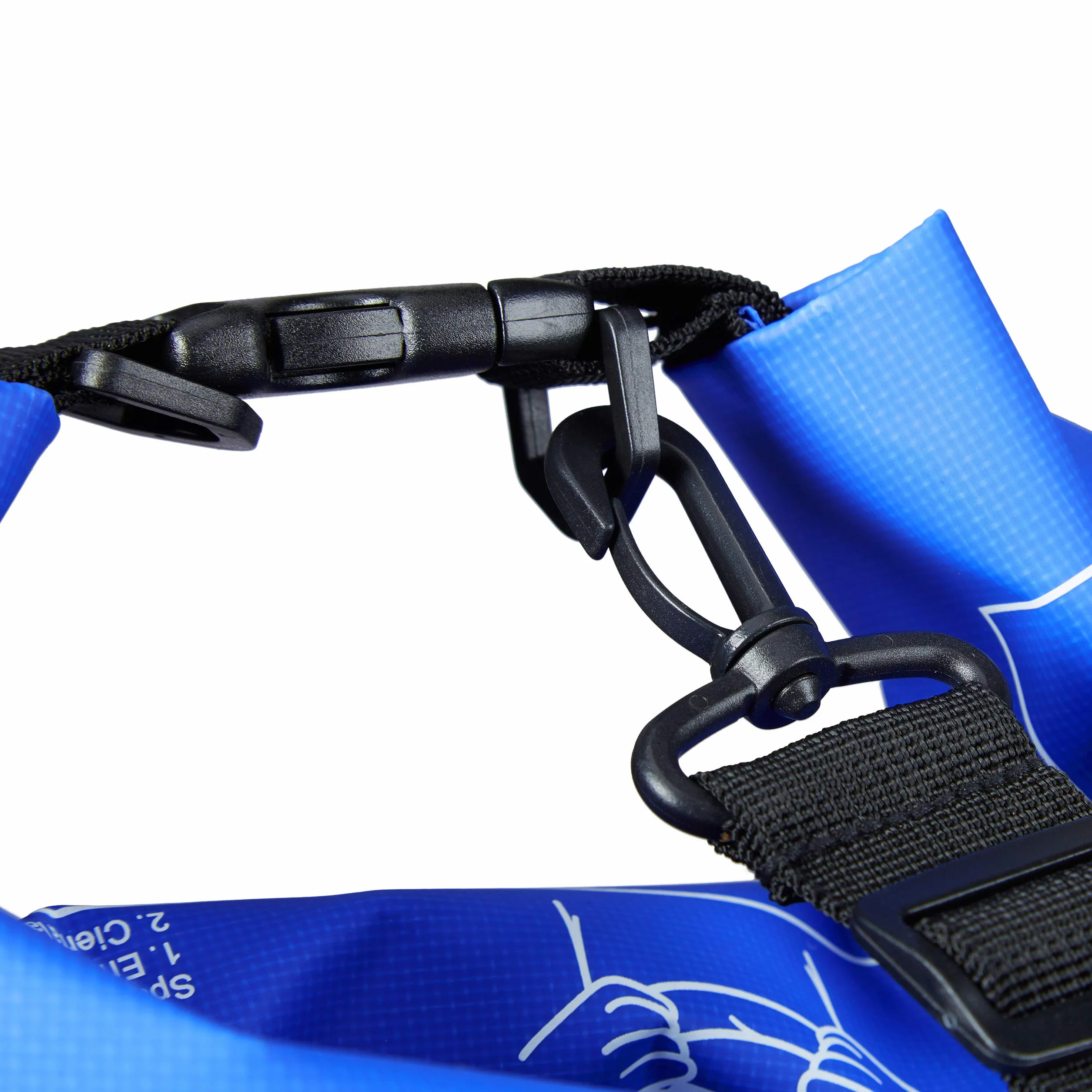 Relaxdays Ocean Pack 10 l, wodoszczelna torba Dry Bag, ultralekki worek do żeglowania, raftingu, jazdy na nartach