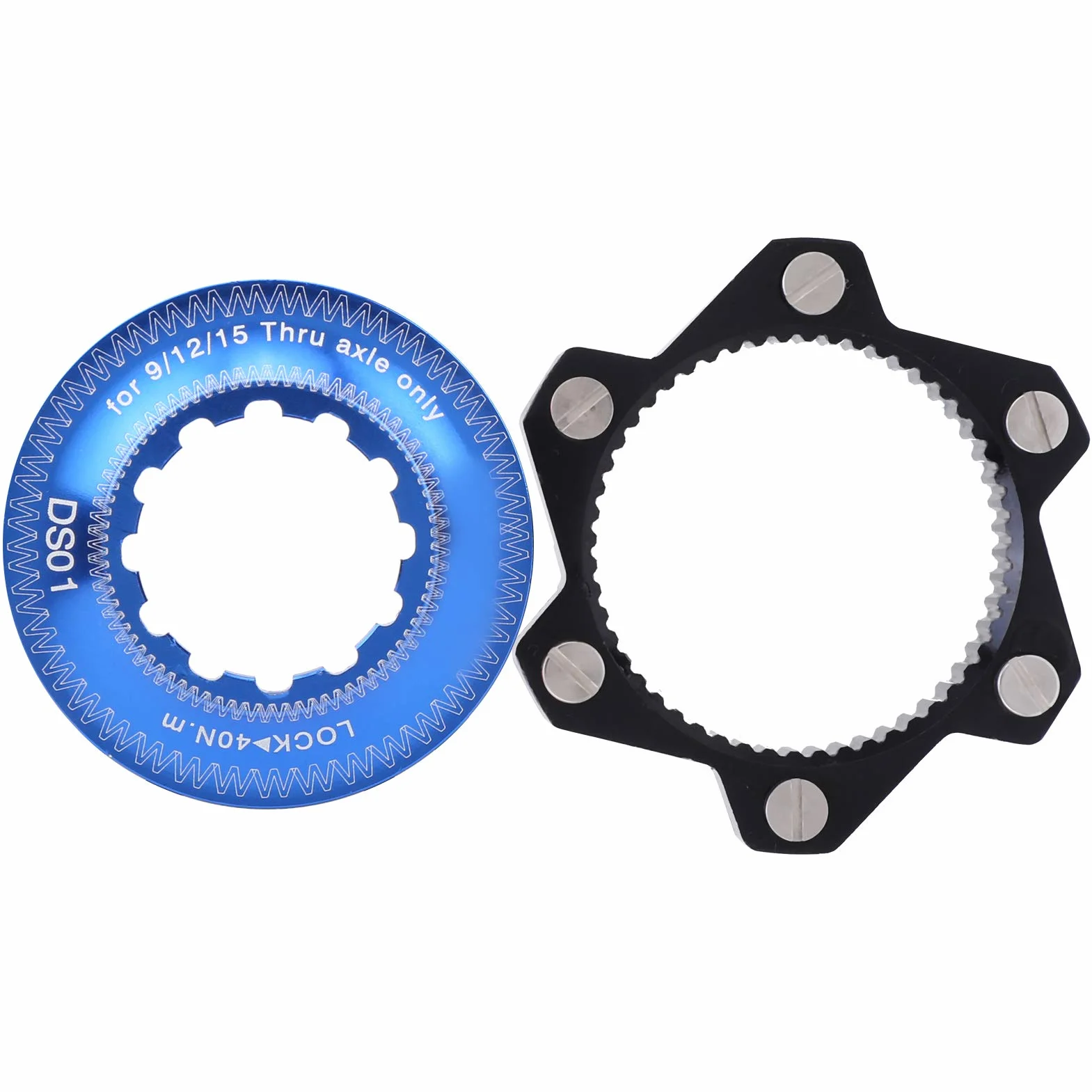 Adapter Wirnika Pasuje do Piasty Center Lock, Adapter Center Lock do 6-śrub do Mocowania i Adapterów do Rowerów Górskich Części do Hamulców