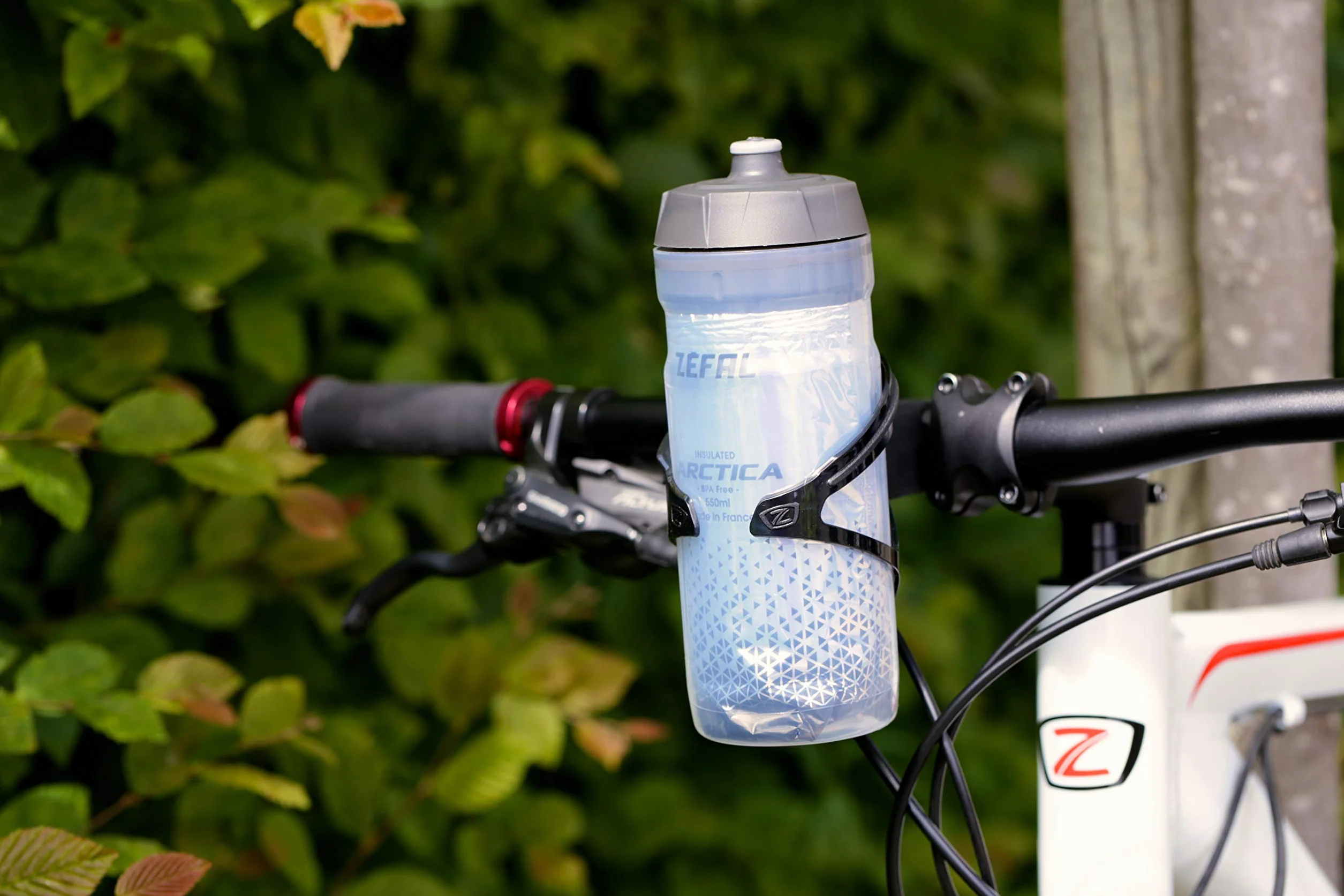 ZEFAL Arctica Bidon rowerowy 550 ml, izolowana butelka rowerowa, bezzapachowa i wodoodporna, sportowa butelka bez BPA, pomarańczowa
