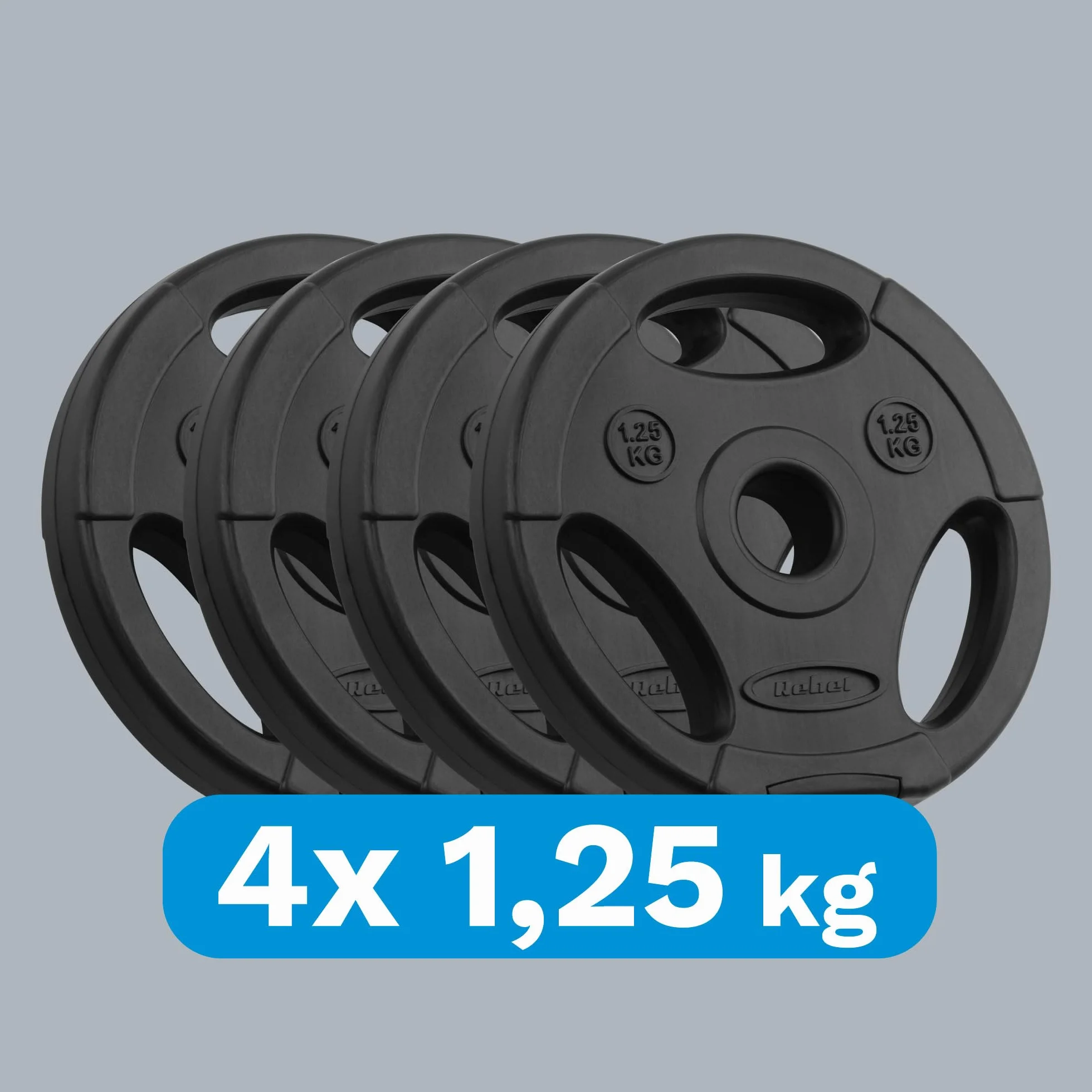 Rebel Zestaw Obciążeń Bitumicznych 4x1.25kg Otwór 31mm Talerz z Uchwytami RBA-2120