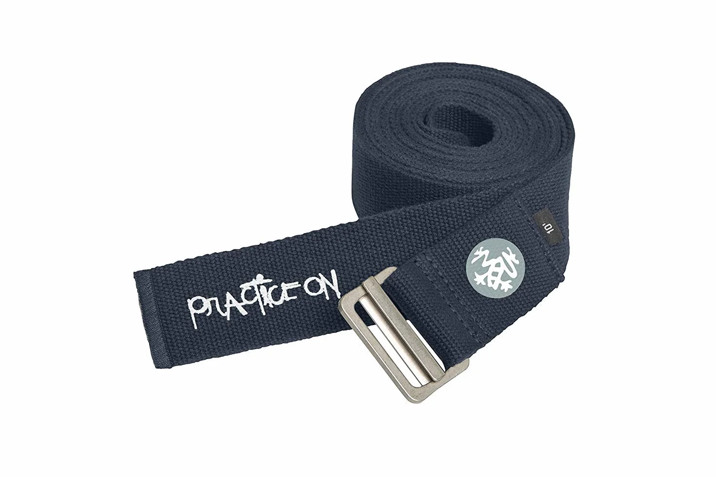 Manduka Pasek do jogi unisex Align Midnight, długi