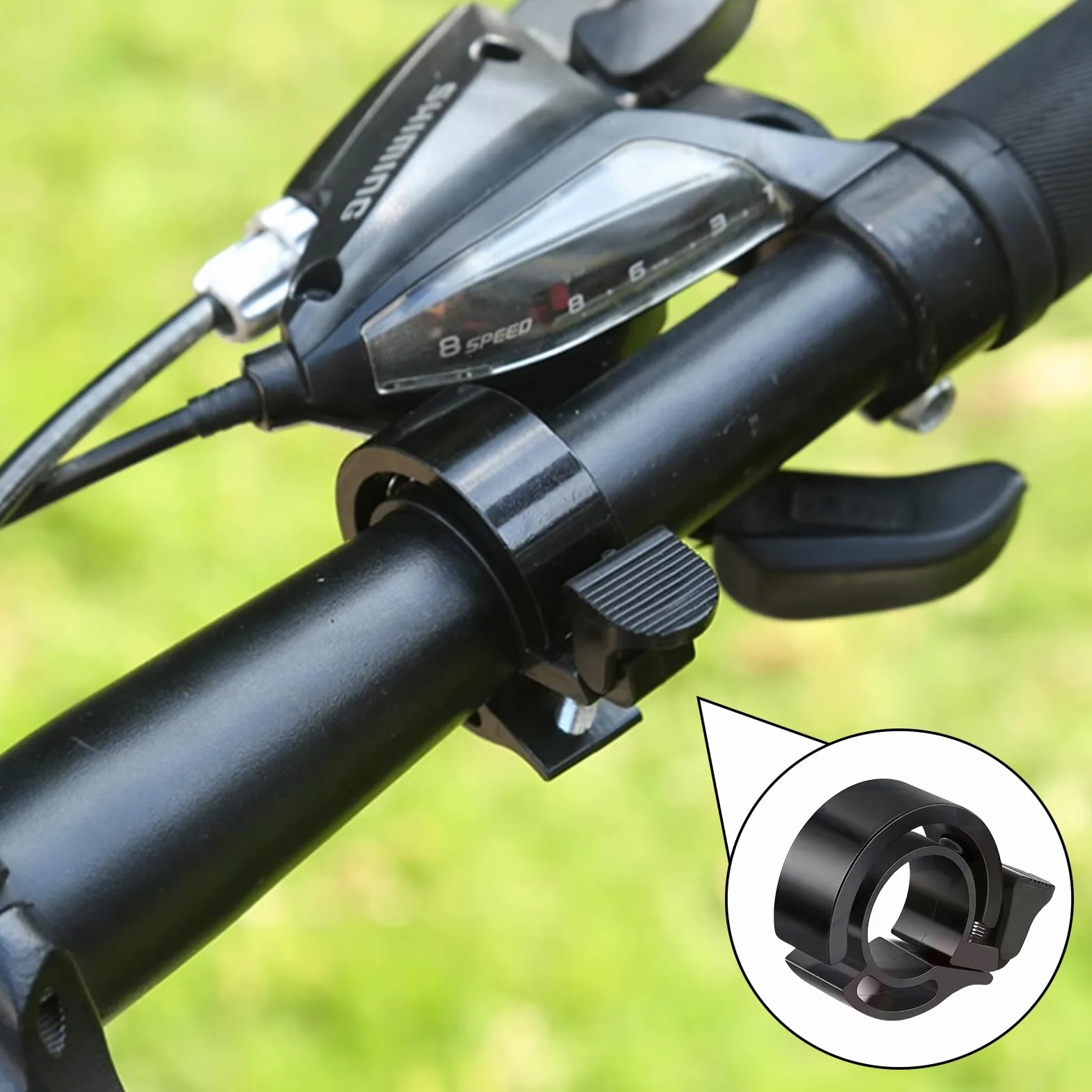 Dzwonki rowerowe 2 szt. mini dzwonek do roweru górskiego z głośnym dźwiękiem ze stopu
