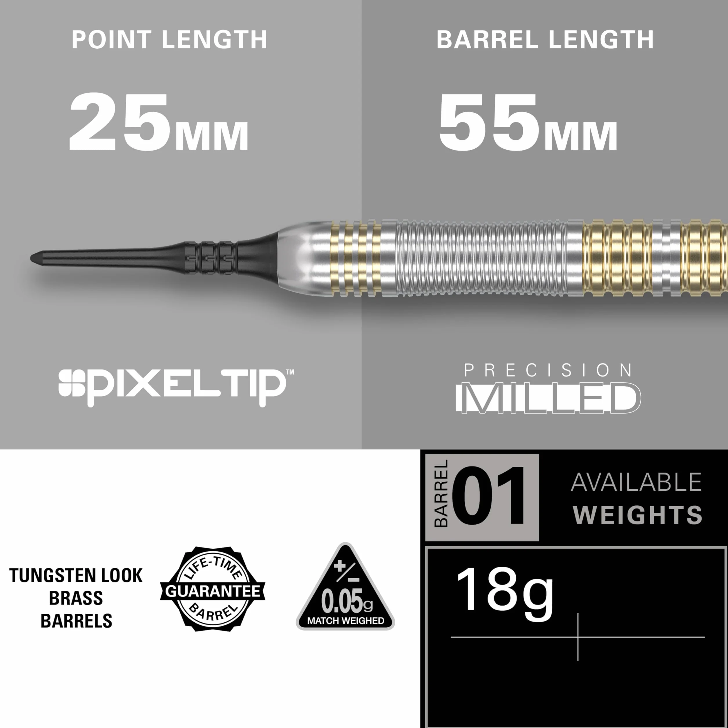Lotki Soft Target Rob Cross Brass.