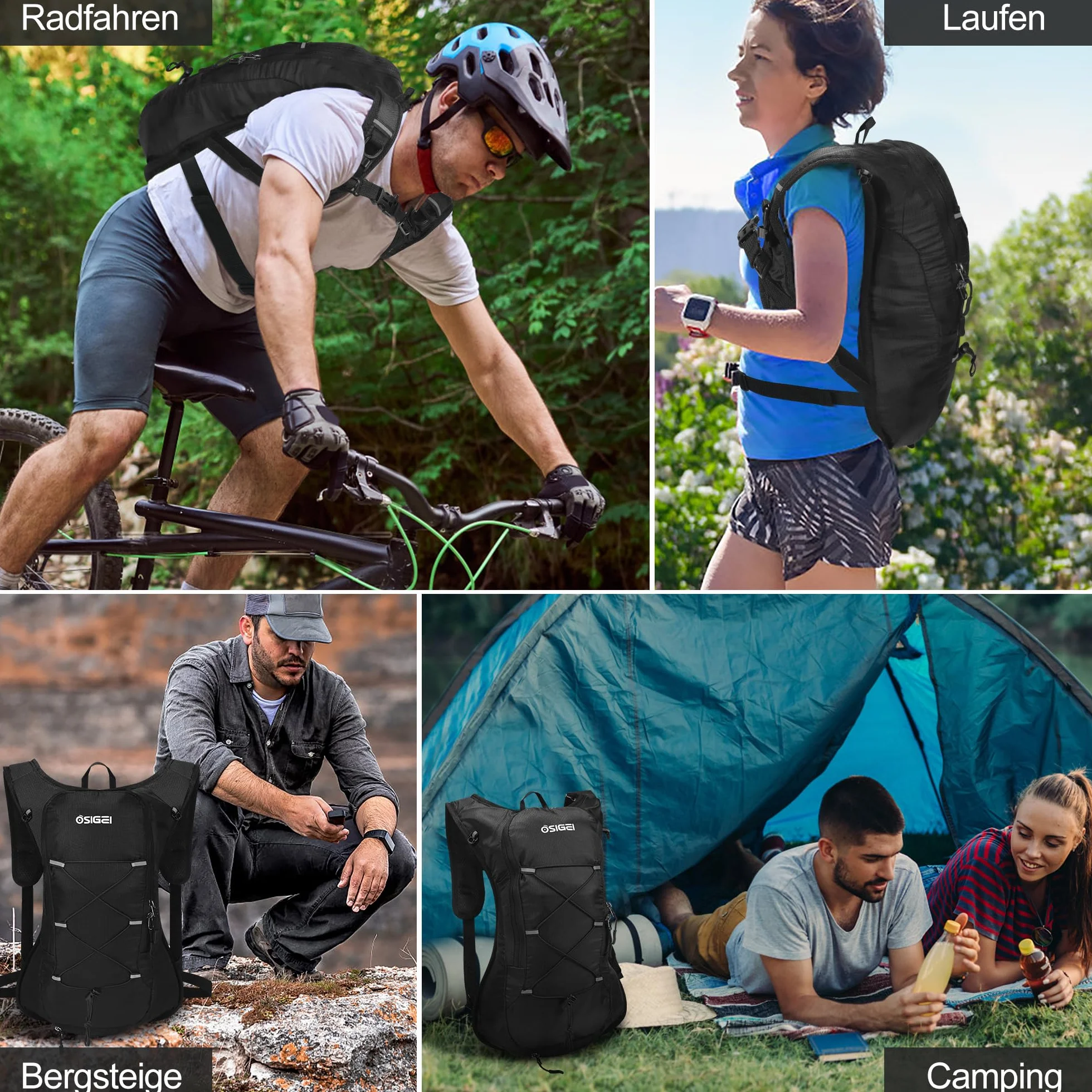 Ultralekki plecak rowerowy, z siatką na kask, wodoszczelny, na wędrówki, wspinaczkę, jazdę na rowerze, bieganie, kemping, plecak sportowy, plecak rowerowy