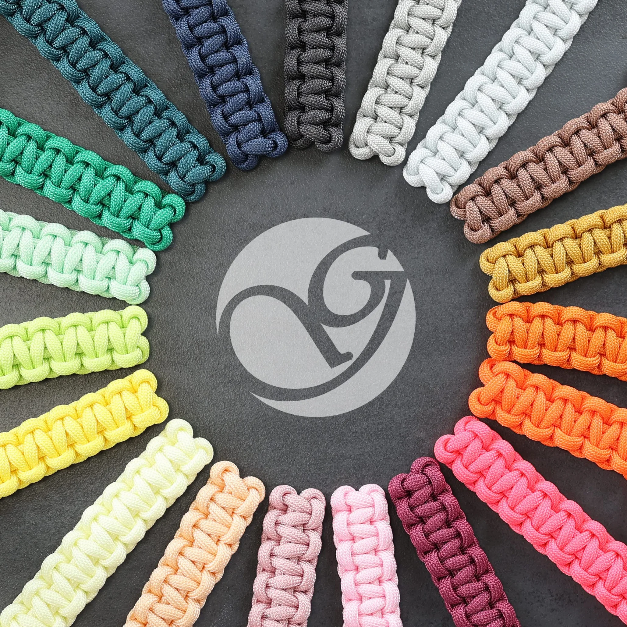 Paracord 550 linka czarna 30 m 4 mm nylonowa 7 rdzeni 250 kg