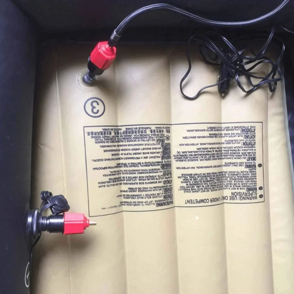 Adapter zaworu powietrznego wielofunkcyjny adapter zaworu Schrader do SUP nadmuchiwanego akcesoria konwerter pompy powietrza do zaworów kajak łódź nadmuchiwana ponton tratwa pompa nożna pompa