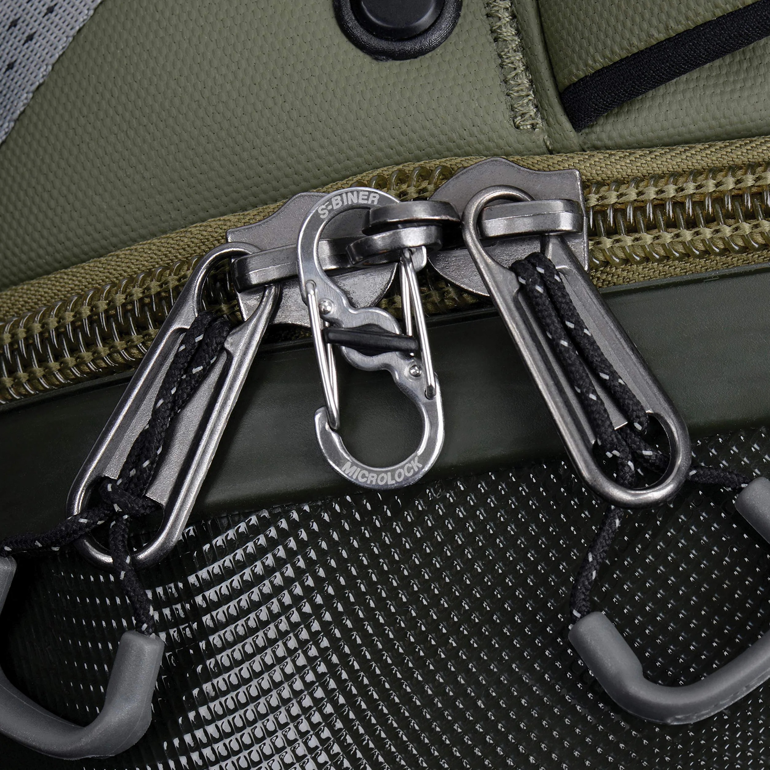 Nite Ize S-Biner Microlock Karabińczyk, Srebrny, 3,51 x 0,69 x 0,71 cm; 8 g