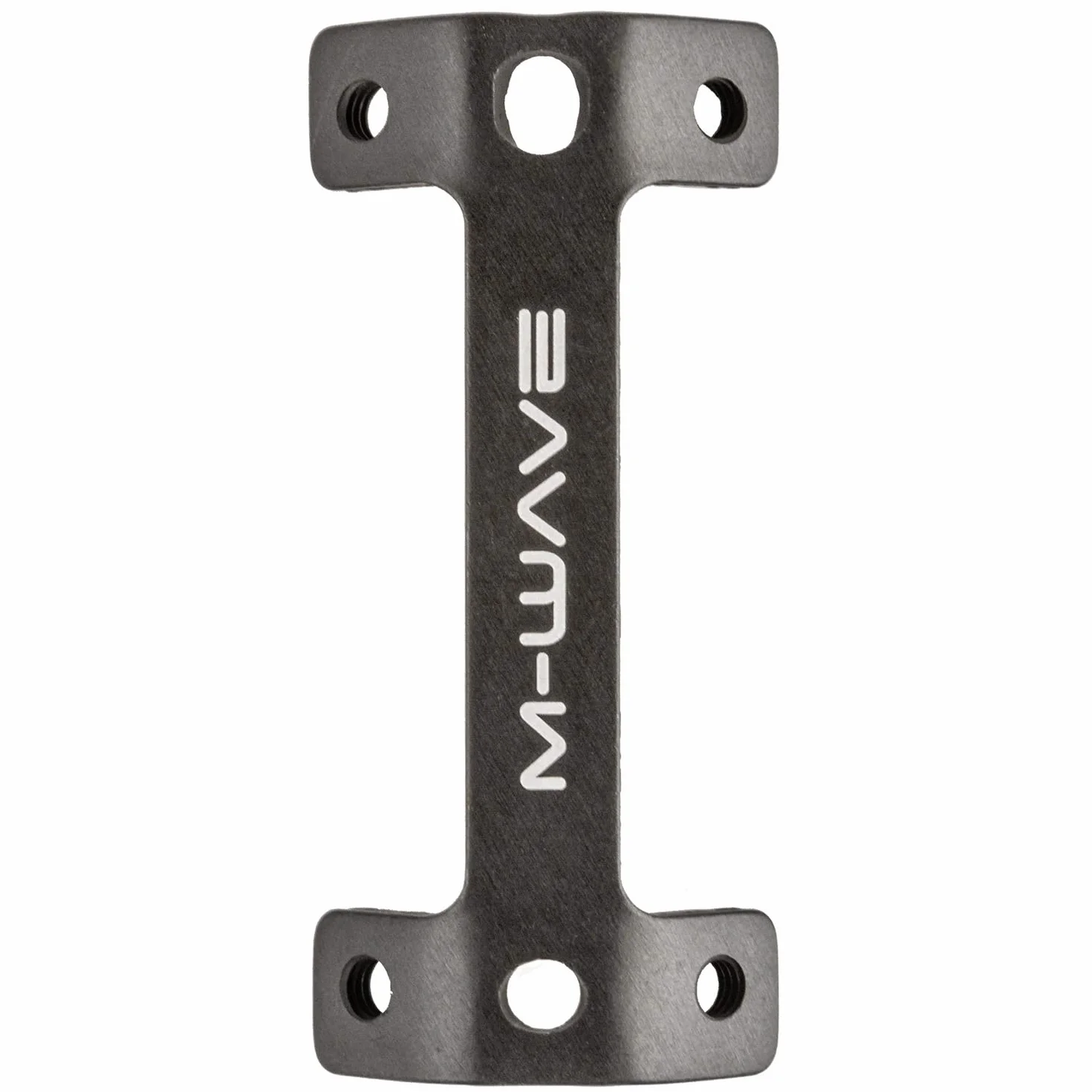 M-Wave Ada Two Adapter, z aluminium, do mocowania dwóch uchwytów na butelki, czarny, jeden rozmiar