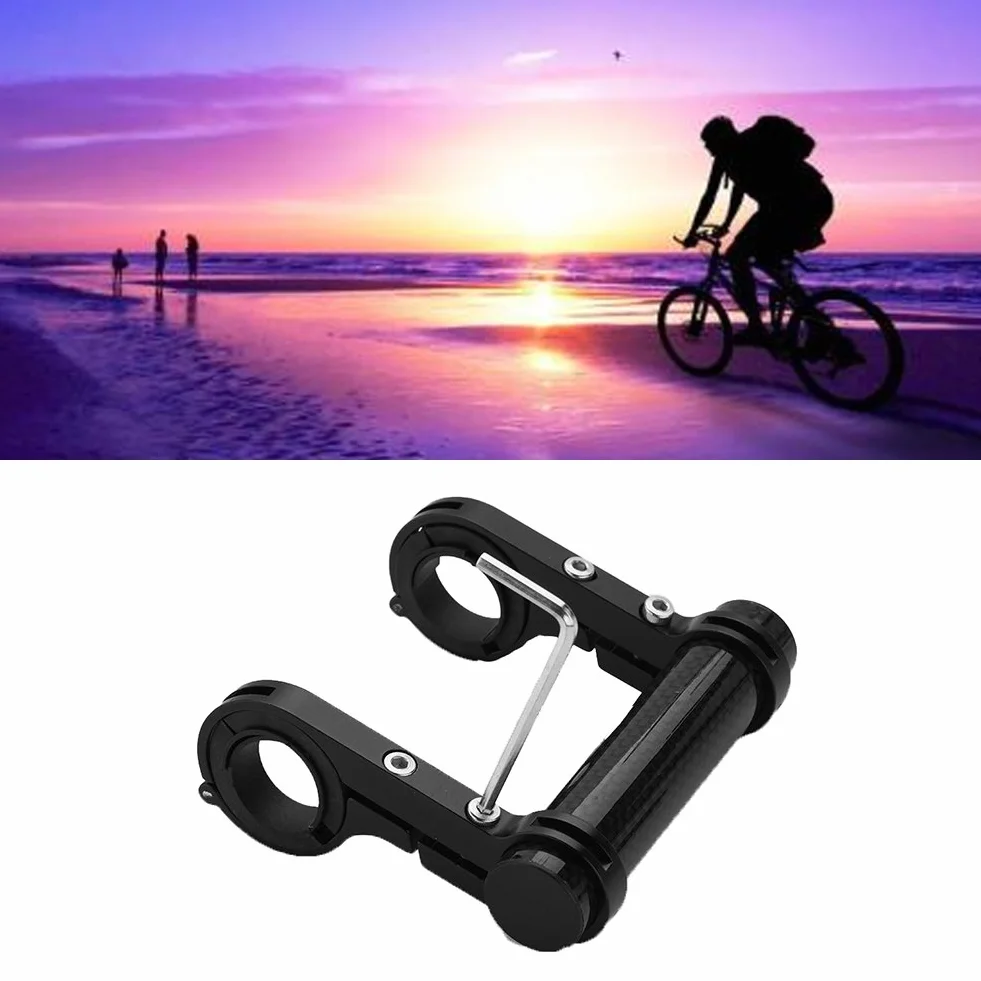 MAGT Przedłużacz kierownicy rowerowej, 10cm Trwały przedłużacz kierownicy rowerowej do roweru górskiego i szosowego