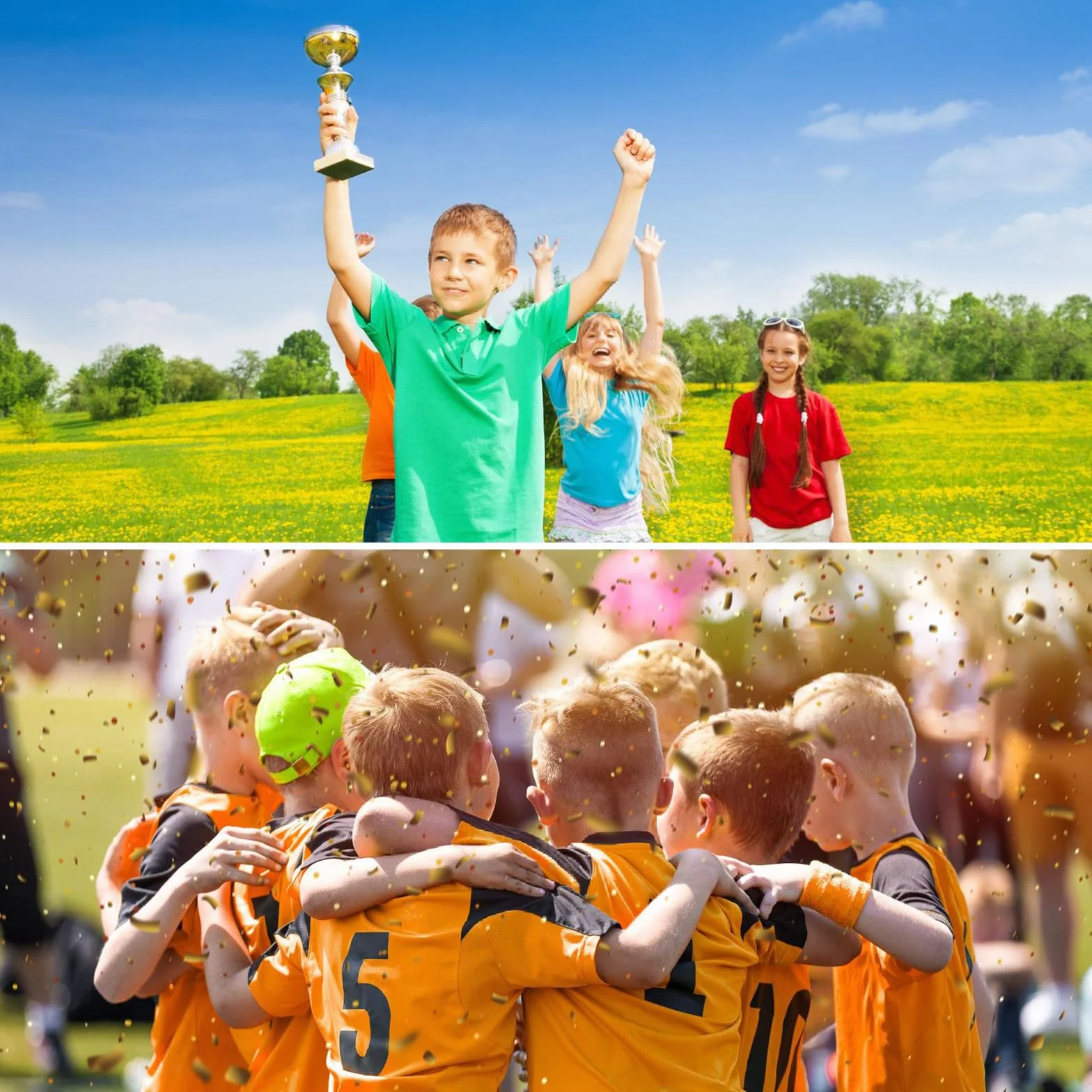 SUNOYA Puchar trofeów, 12 sztuk puchar i trofeów piłkarskich, puchar trofeum dla dzieci, plastikowe trofeum platerowane, spersonalizowane puchary i trofea do nagród sportowych i gali wręczenia nagród