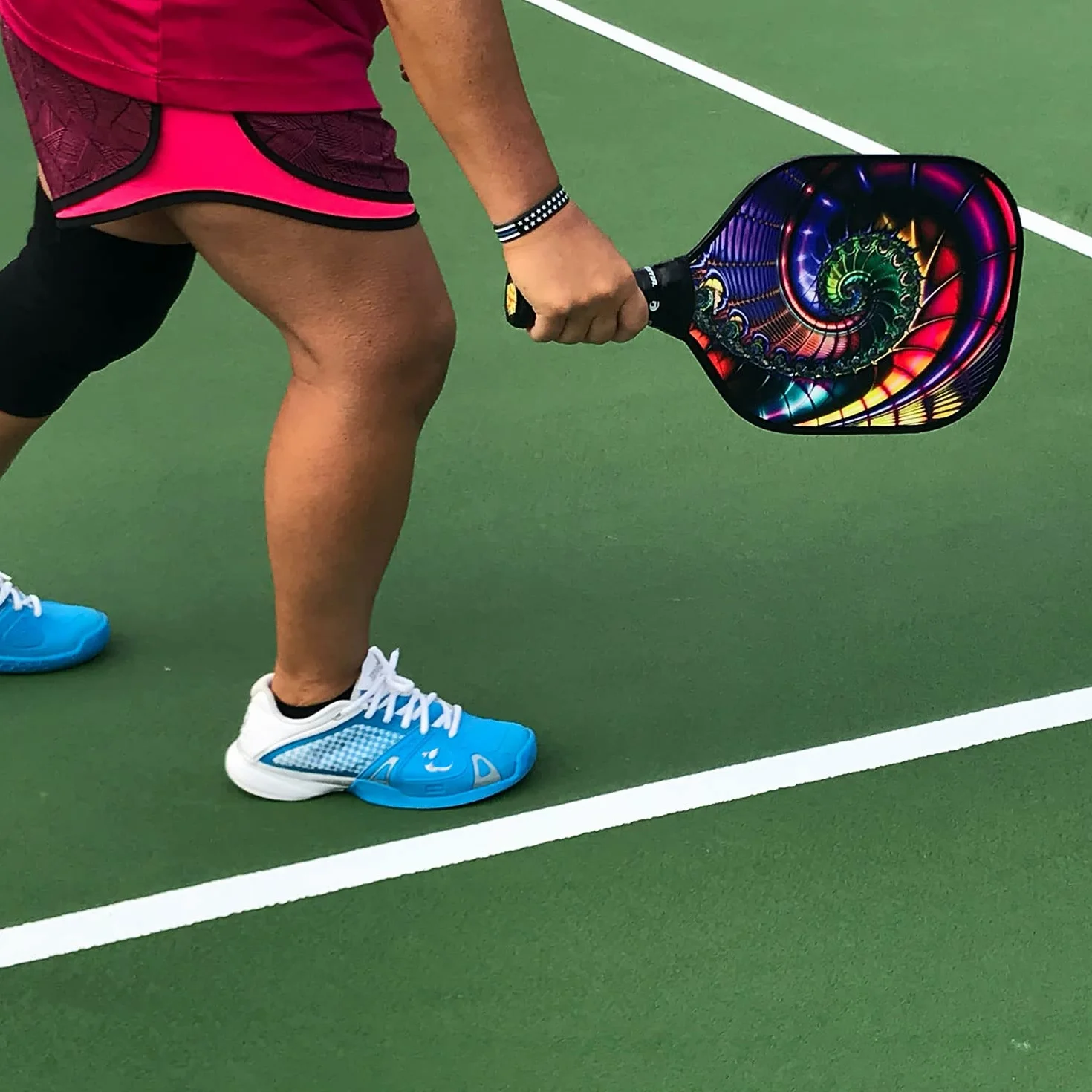 4 Szt., Pickleball Paddle Grip Tape, Pickleball Racket Tape Pickle Ball Grip Tape Odprowadzanie Wilgoci Wygodna Wymienna Tasma Grip Owijka Uchwytu do Pickle Ball Paddle