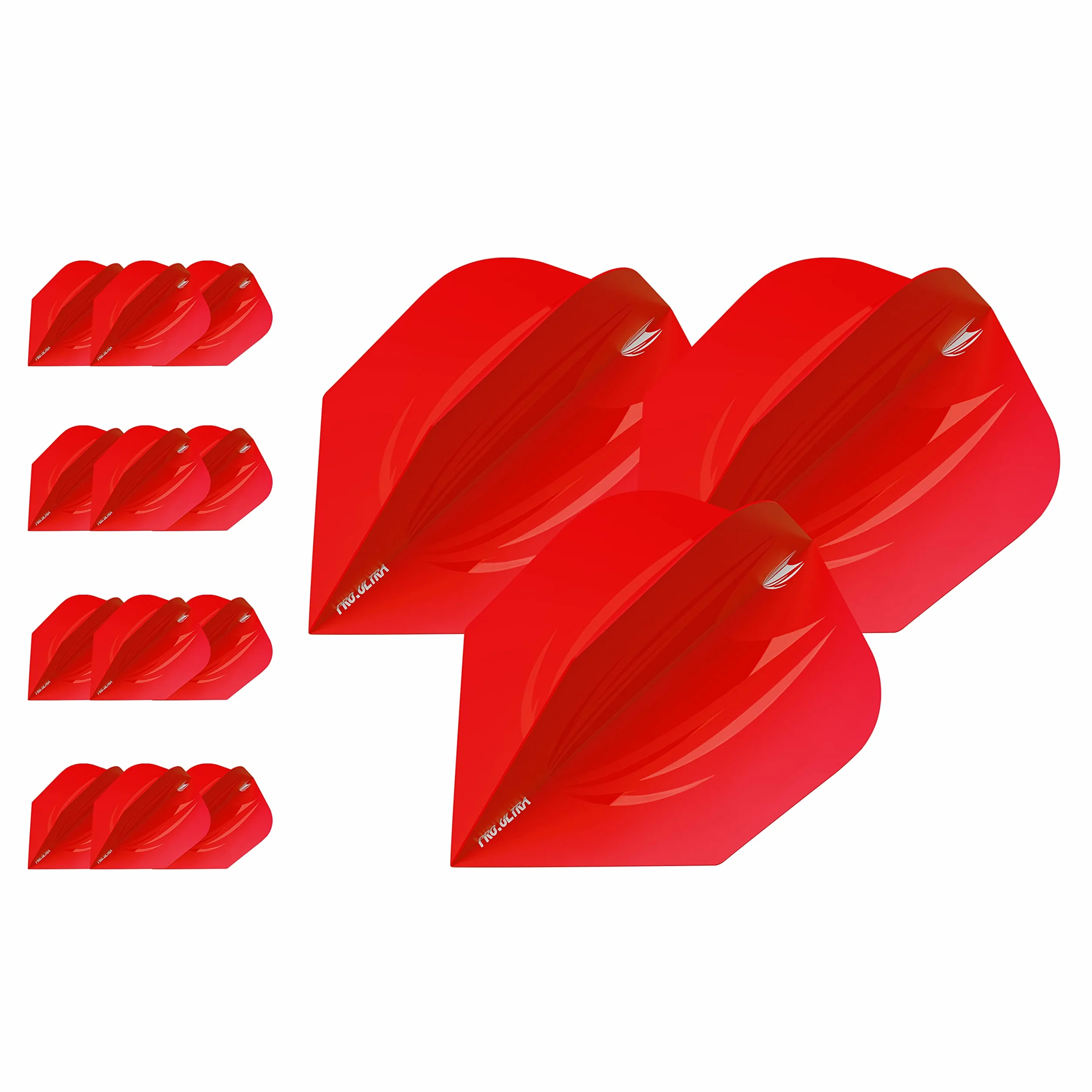 Target Darts 5 x zestaw ID Pro. Ultra Red No.6 lotów do lotki – łącznie 38 cm