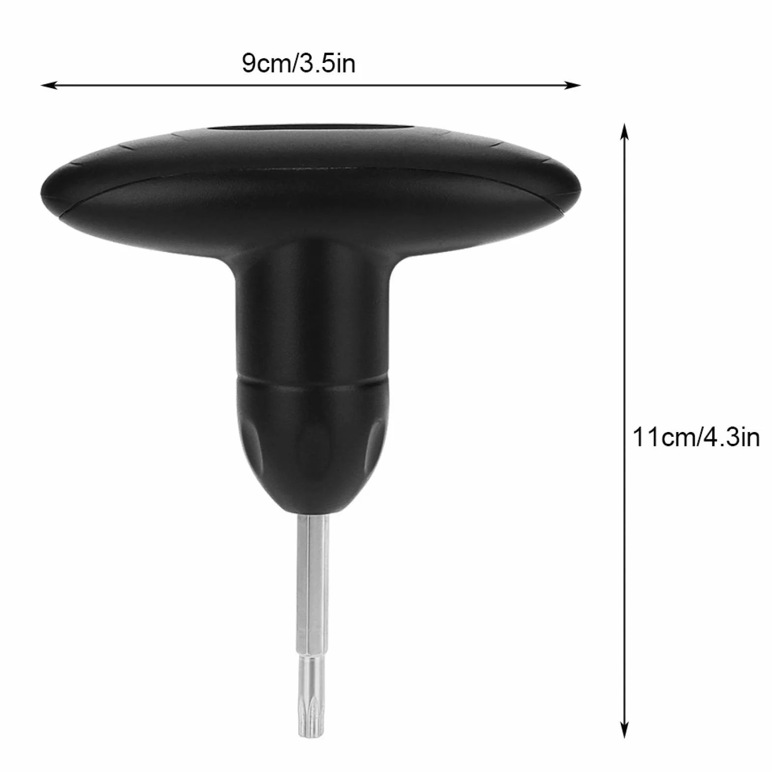 Yosoo Health Gear Klucz kierowcy dynamometryczny adapter wału, sześciokątny, czarny, przenośny