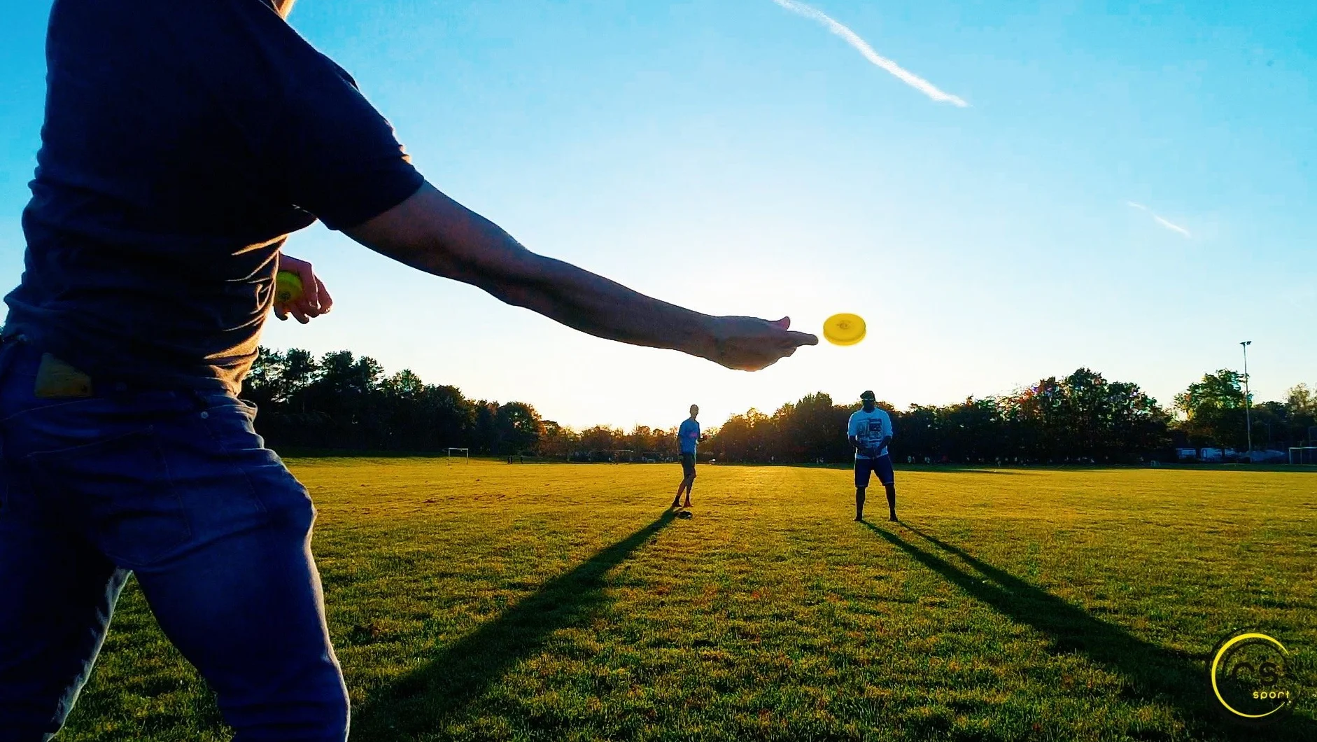 Mini-Frisbee – mała tarcza do rzucania Frisbee o zasięgu wyrzutu do 60 m – idealna zabawka outdoorowa na lato – Made in Germany