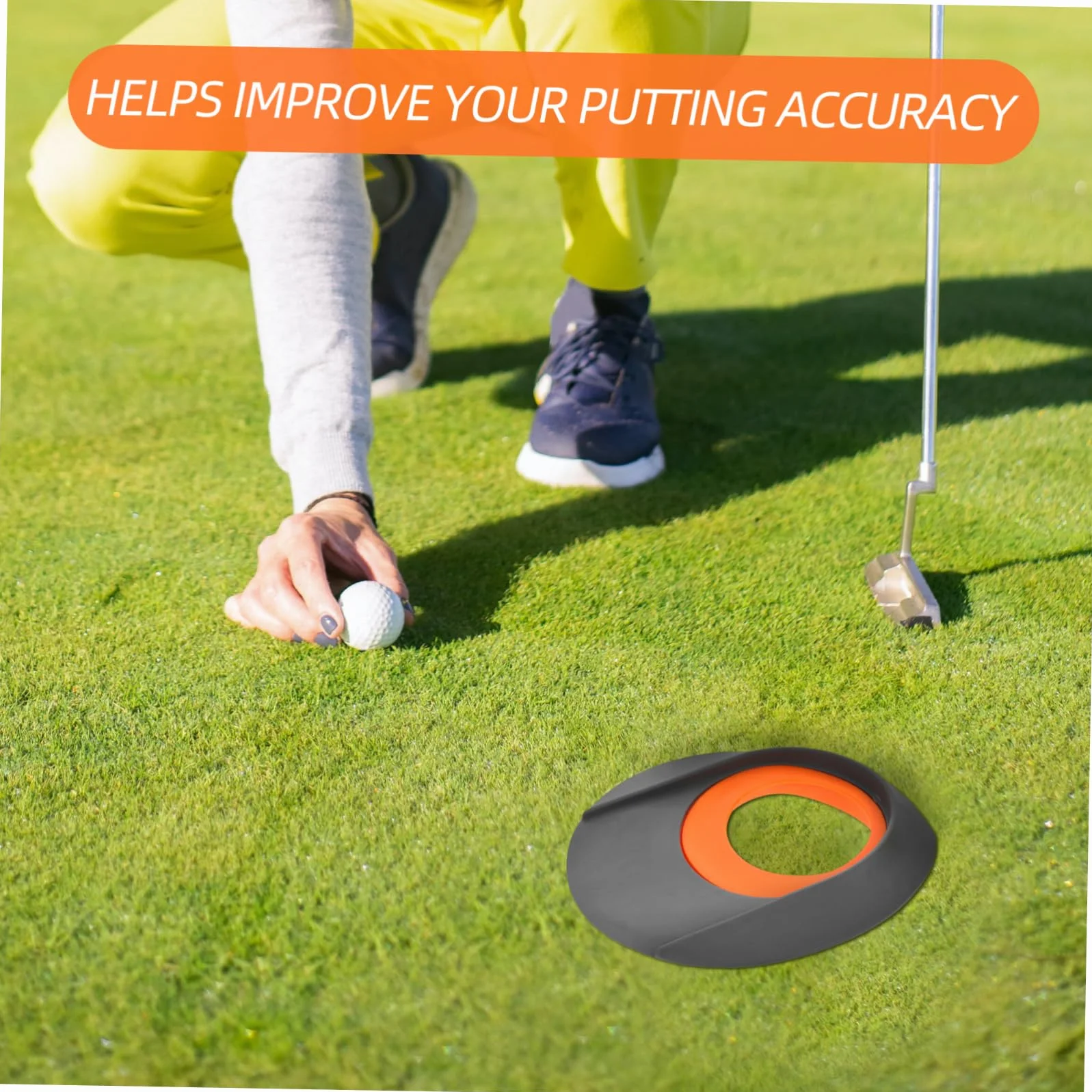 WINOMO golf putting cup otwór golfowy pomoc treningowa