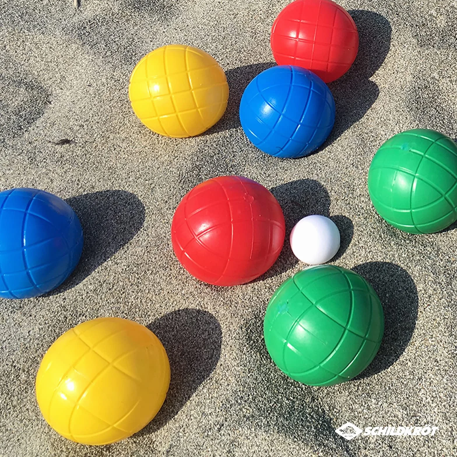 Schildkröt Funsports Uniseks Zestaw Piłeczek Bocce, WieloKolorowy